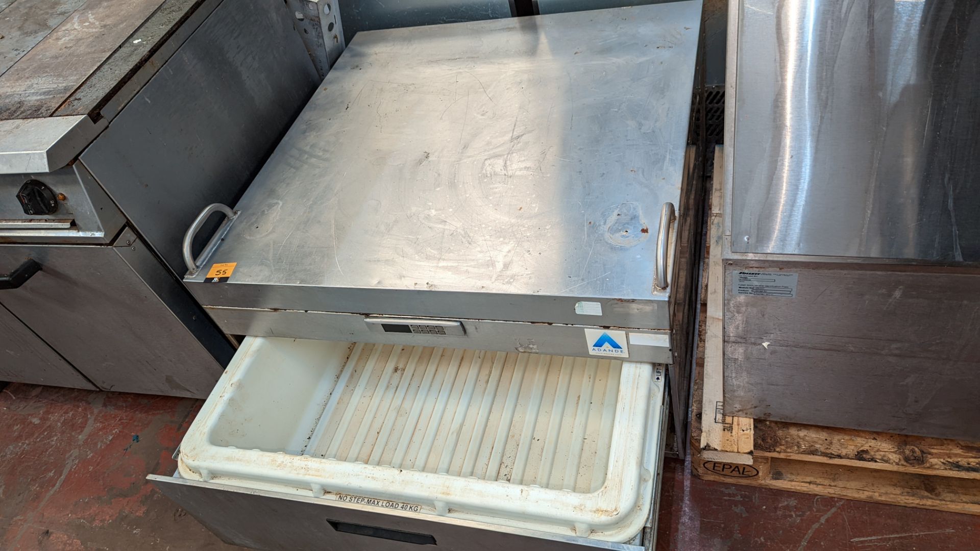 Stainless steel low height mobile refrigerated unit - Image 6 of 6