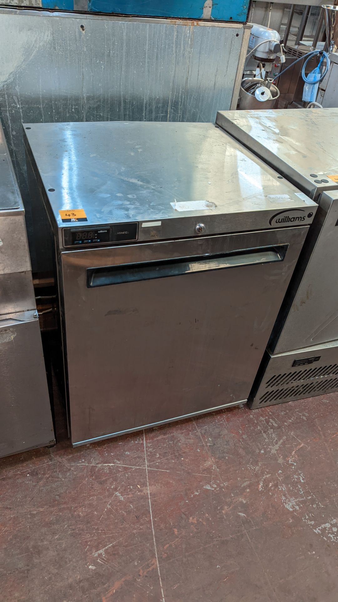 Williams stainless steel under counter commercial fridge