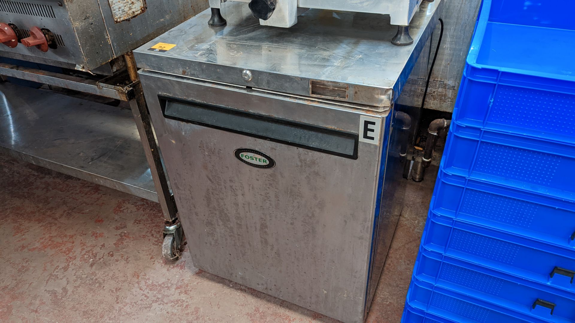 Foster stainless steel under counter fridge model HR150-A