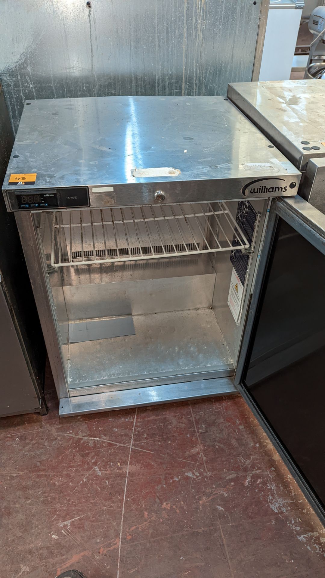 Williams stainless steel under counter commercial fridge - Image 3 of 4