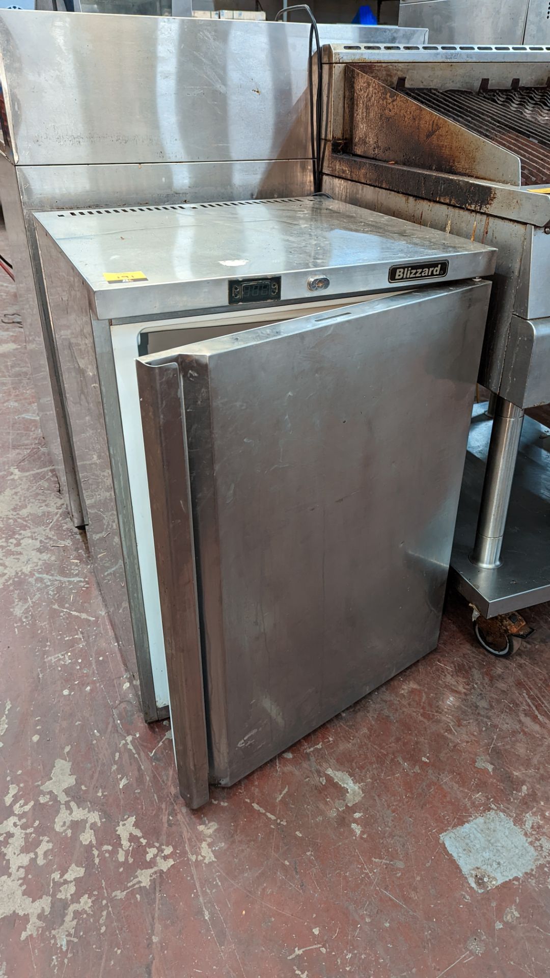 Blizzard stainless steel under counter commercial freezer - Image 2 of 5