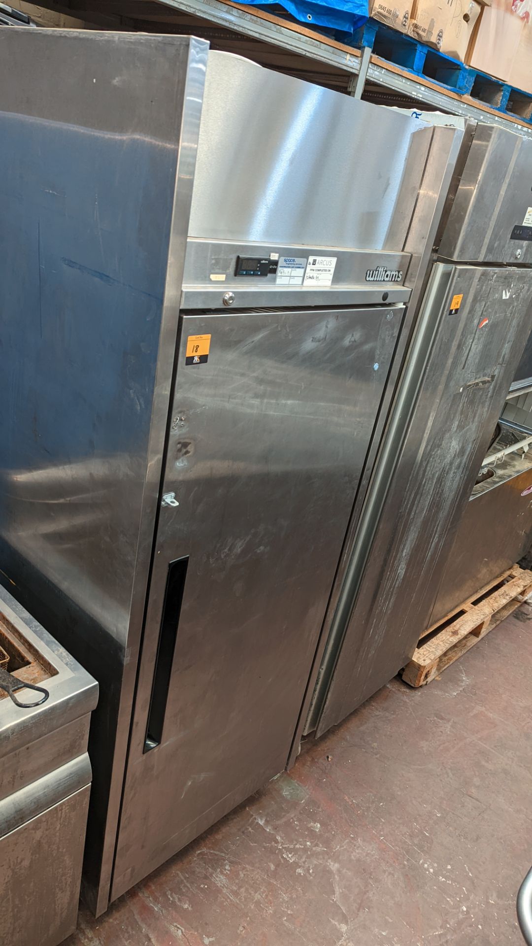 Williams stainless steel commercial fridge