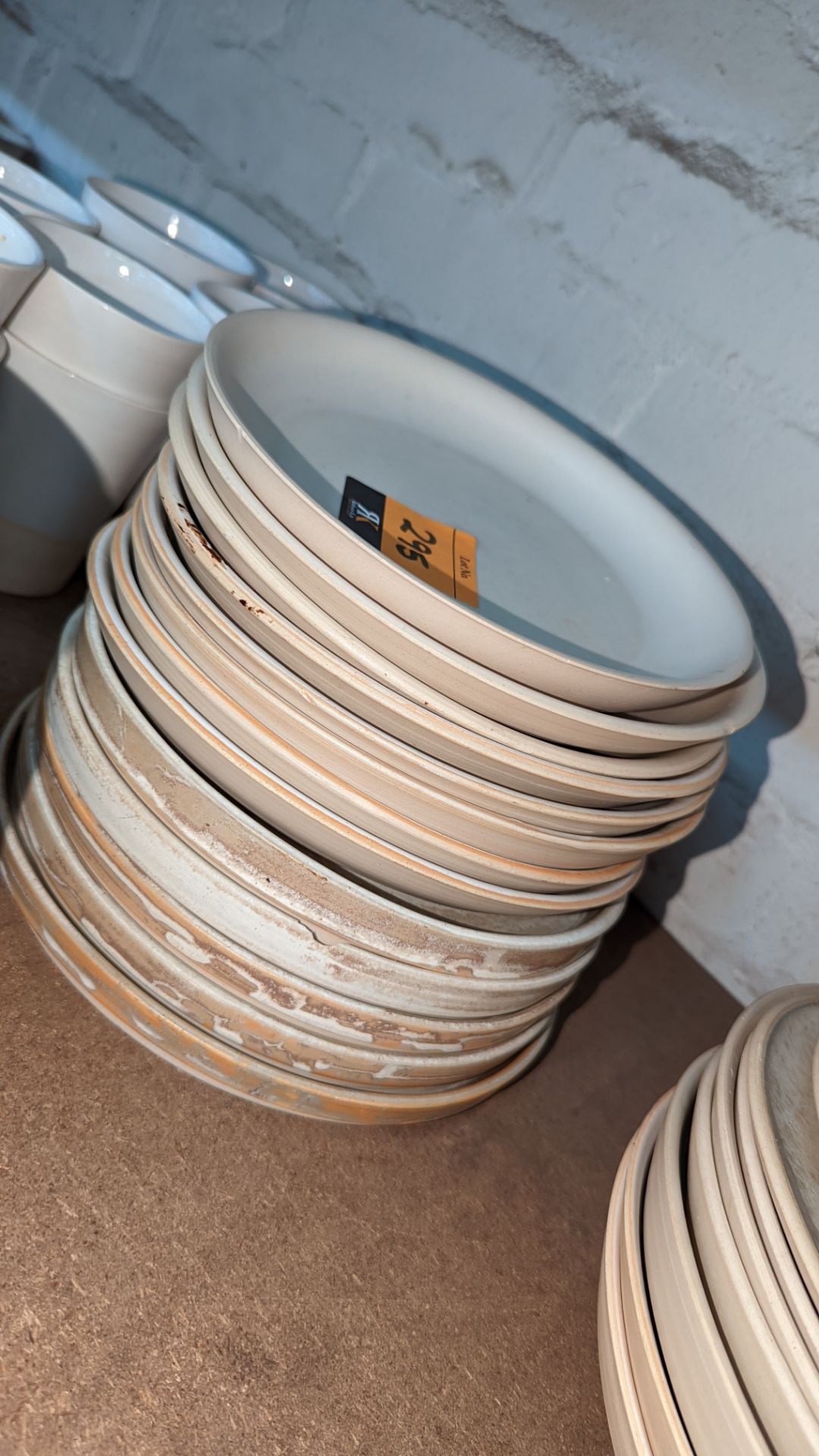 13 off MCC plates with diameters typically around 20cm. NB in a number of slightly different styles