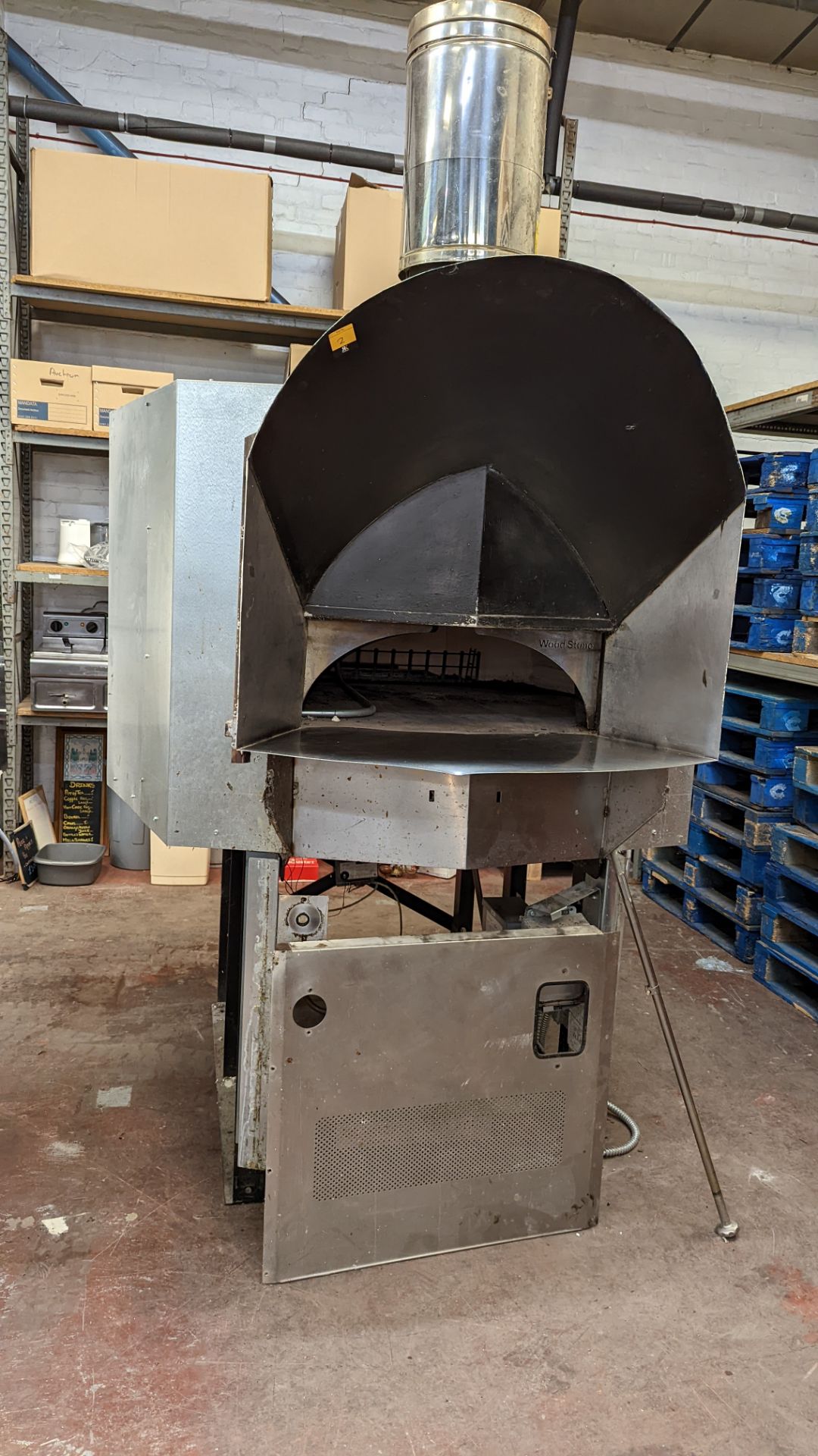 Large Wood Stone pizza oven on stand - Image 4 of 15