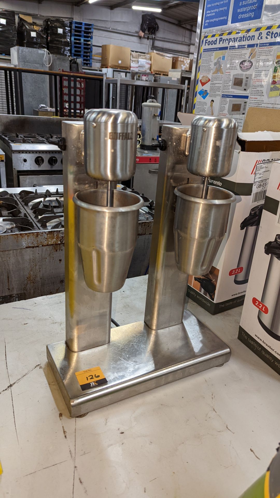 Buffalo stainless steel twin magnetised milkshake maker - Image 5 of 5