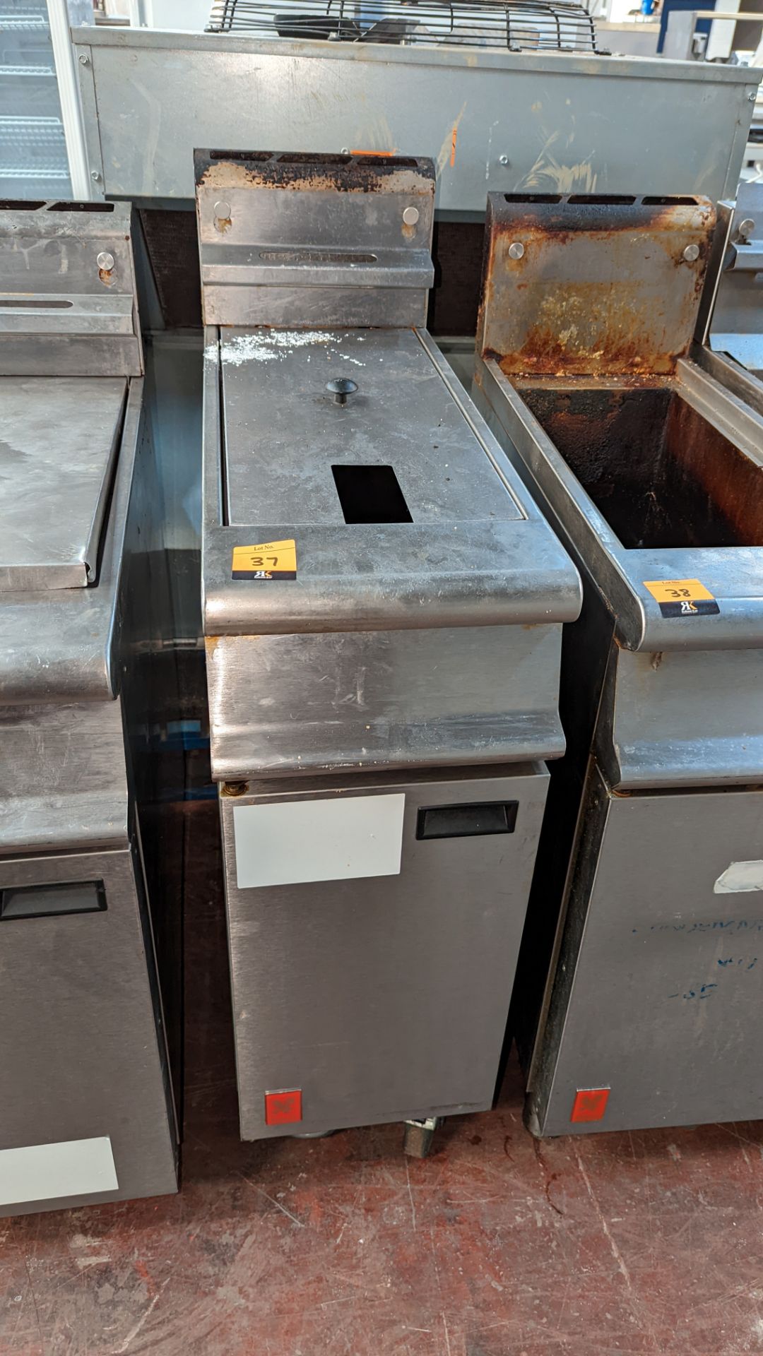 Falcon stainless steel floor standing fryer