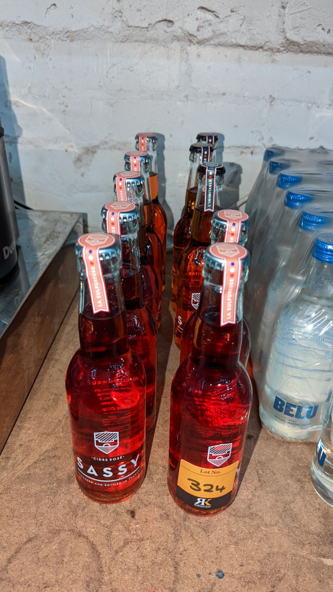 10 off 330ml bottles of Sassy Cidre & Cidre Rosé sold under AWRS number XQAW00000101017