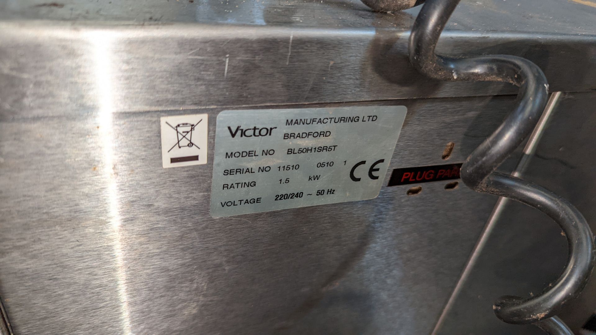 Victor stainless steel warming cupboard - Image 7 of 7