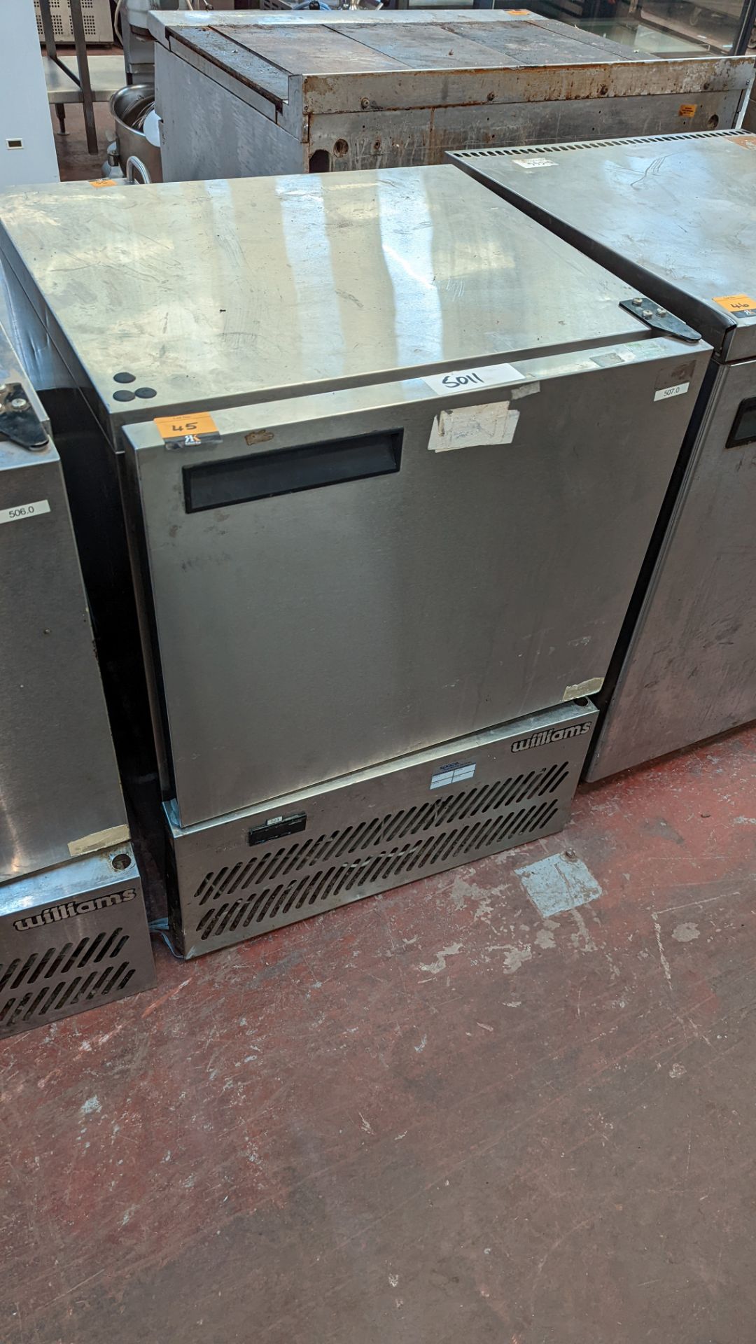 Williams stainless steel fridge model H5UC R290
