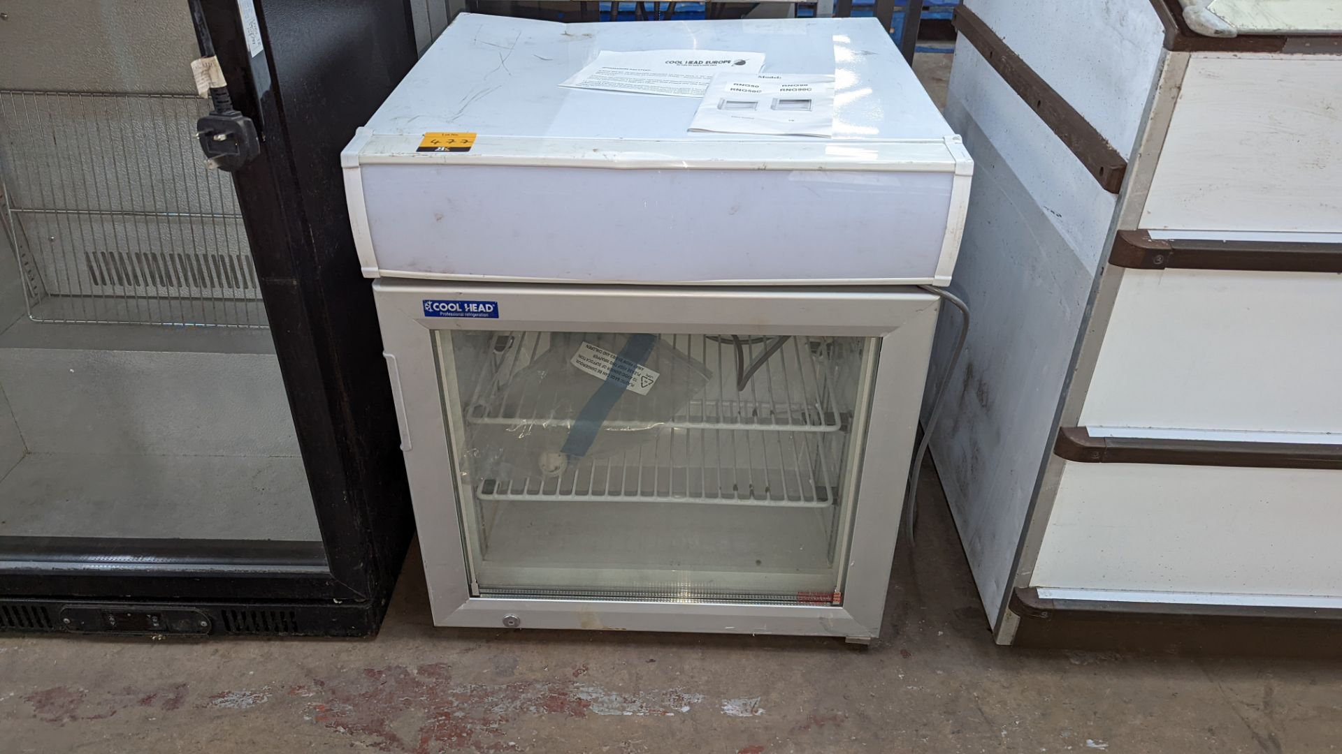 Cool Head clear door compact freezer model RNG50G - Image 2 of 4