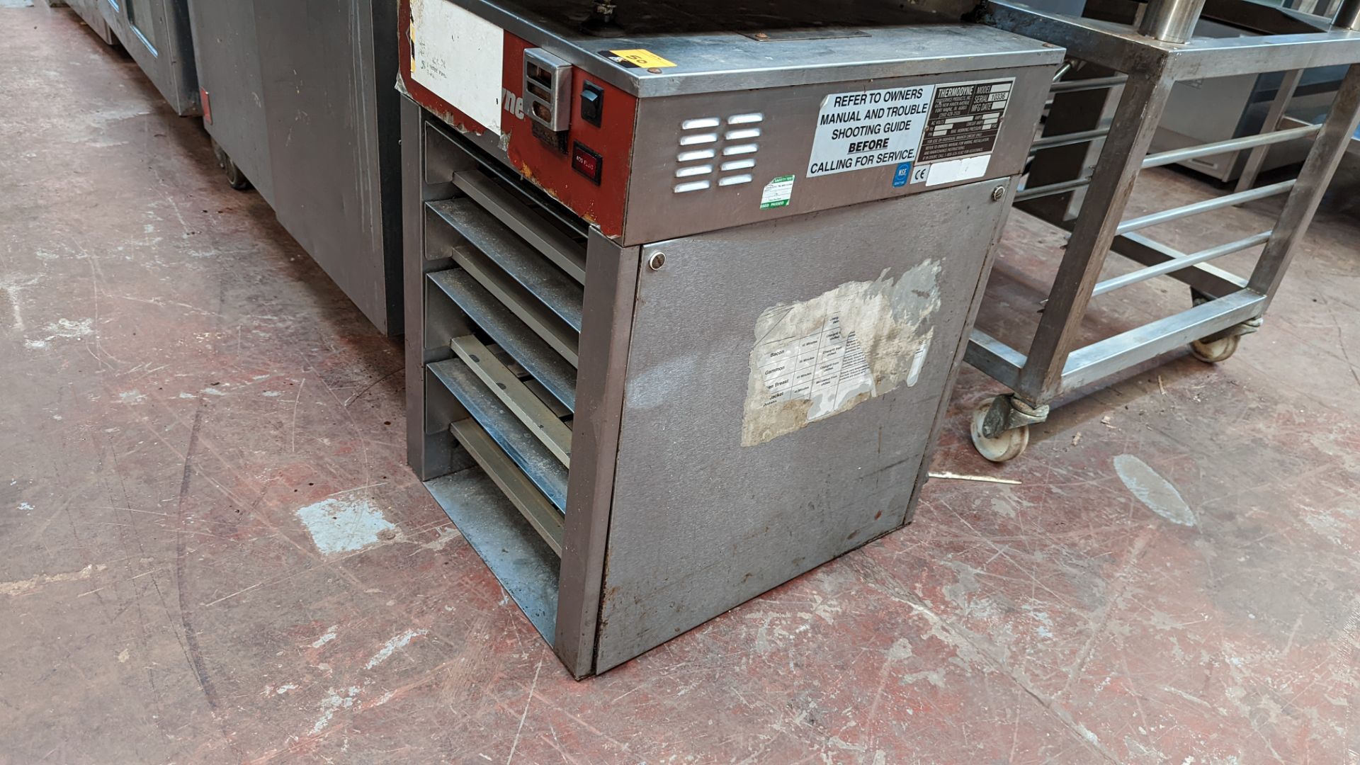 Stainless steel fast food warming pass unit - Image 2 of 5