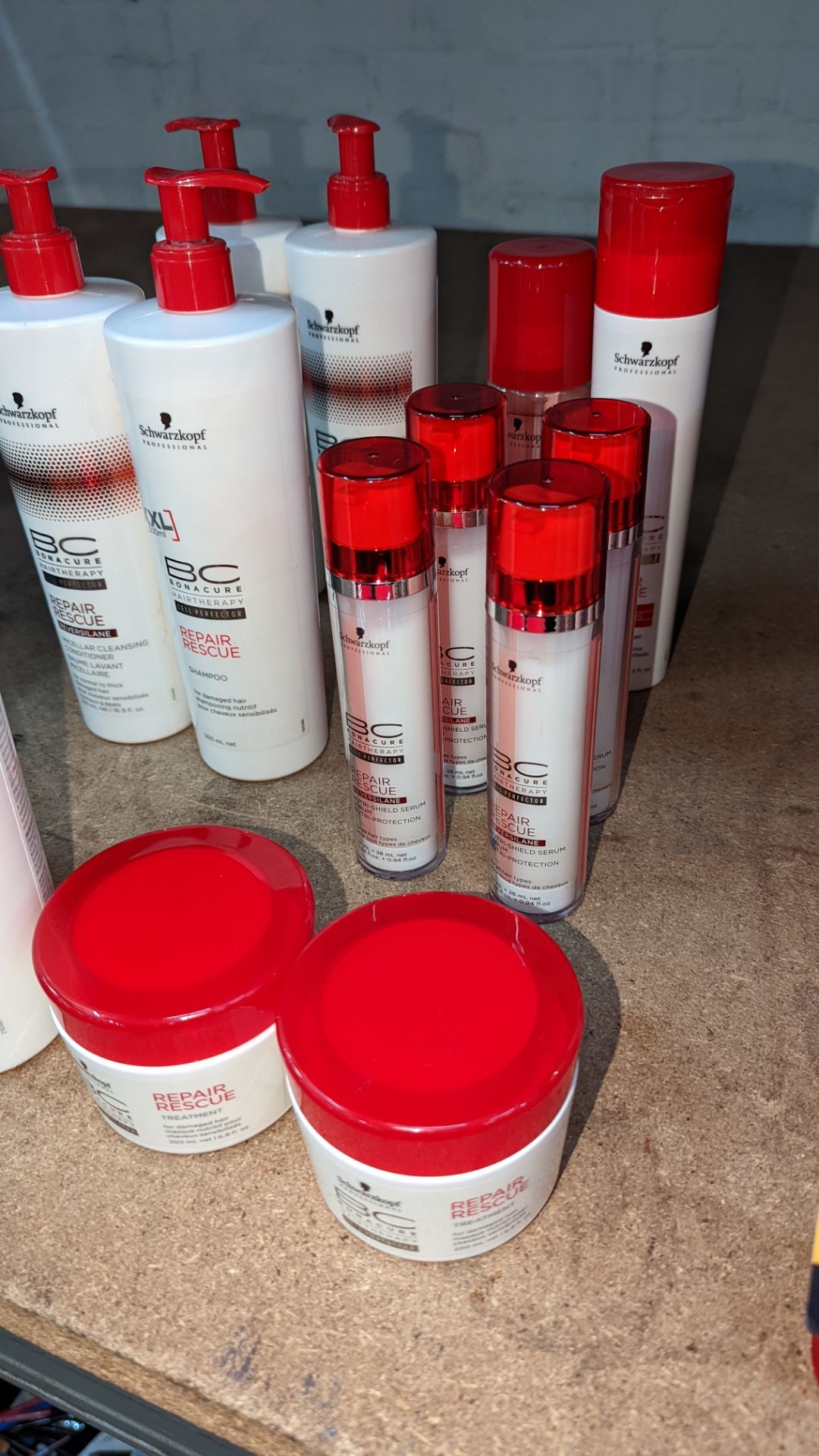 14 assorted bottles/tubes & tubs of Schwarzkopf BC Bonacure repair rescue products - Image 4 of 7