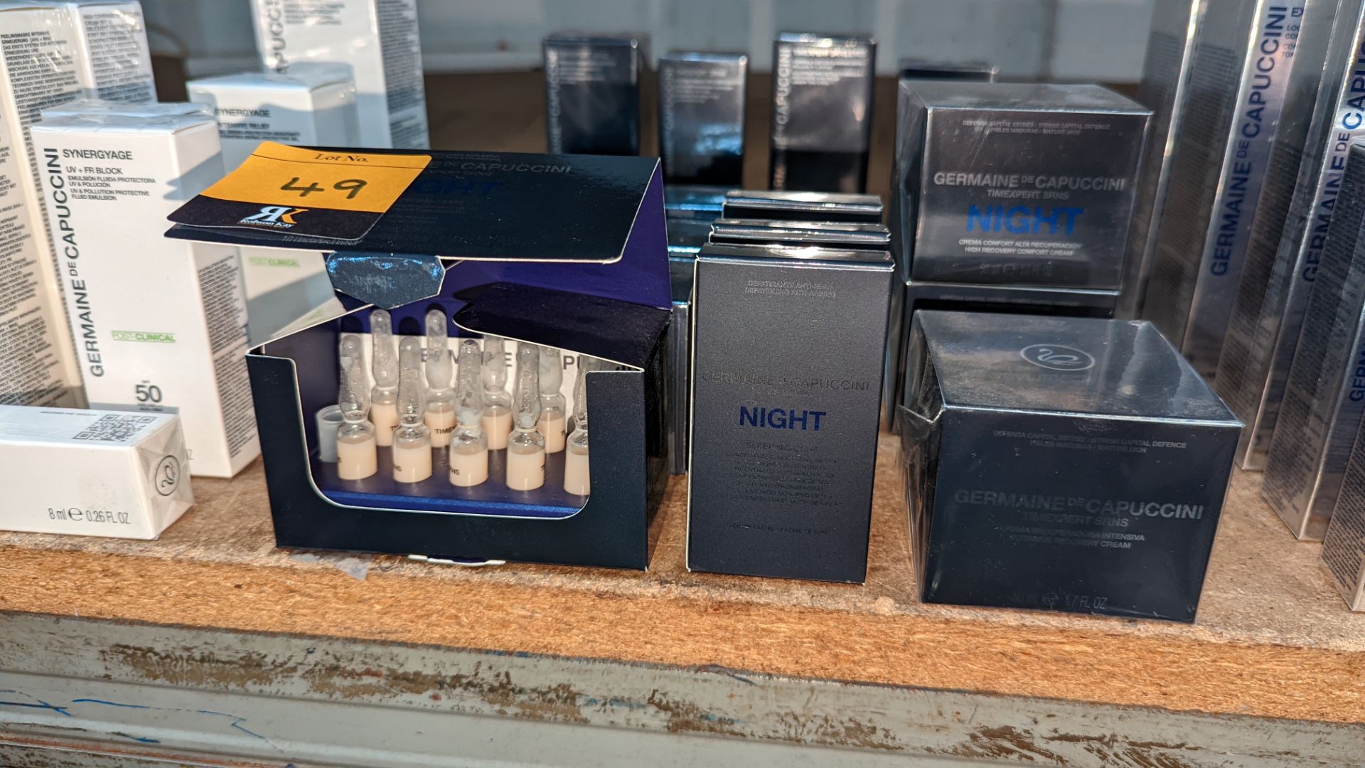 Quantity of Germaine de Capuccini night products including 4 large boxes of Sleeping Cure, 3 small b - Image 3 of 5