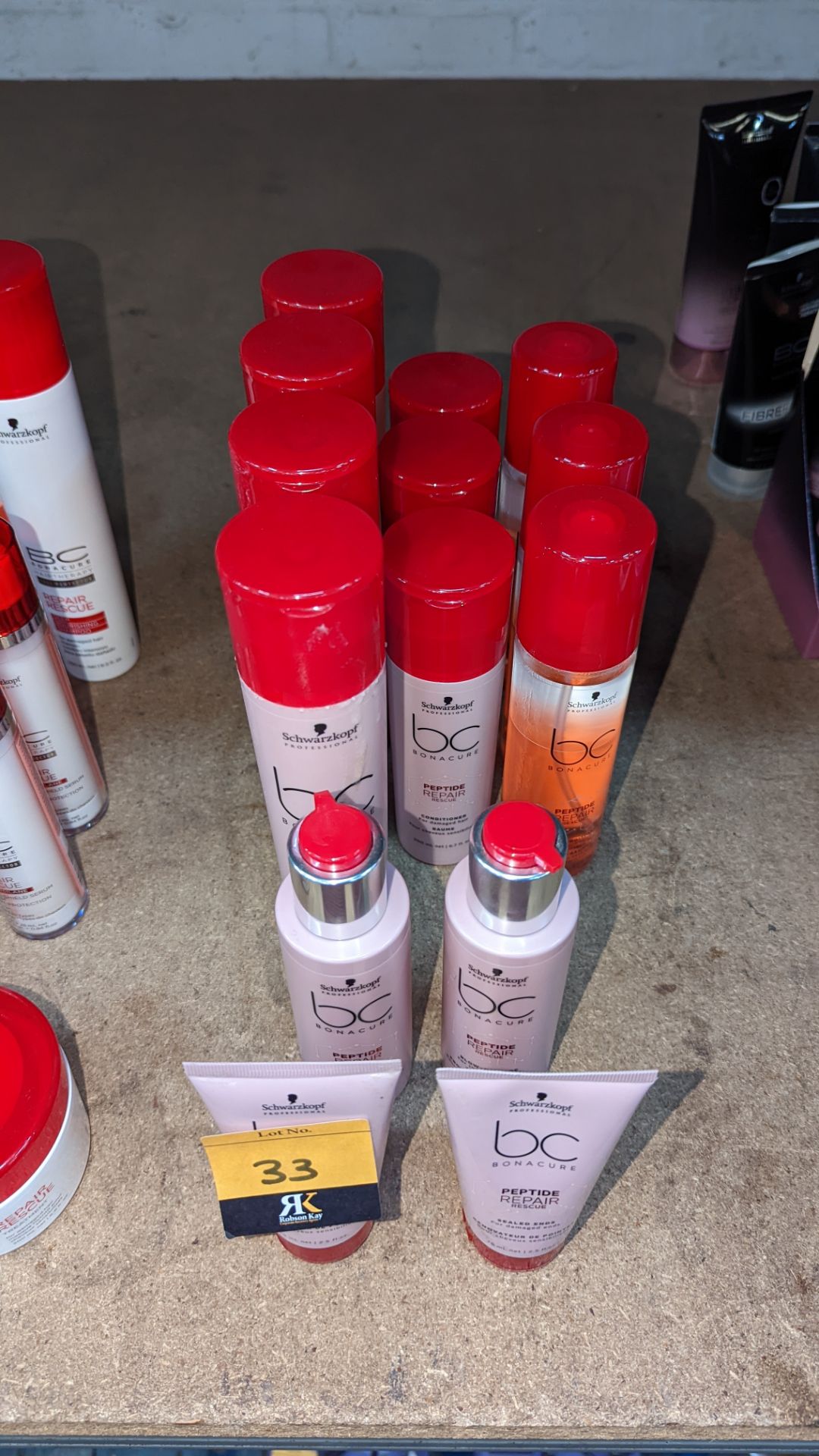 14 assorted bottles & tubes of Schwarzkopf BC Bonacure peptide repair products - Image 4 of 6