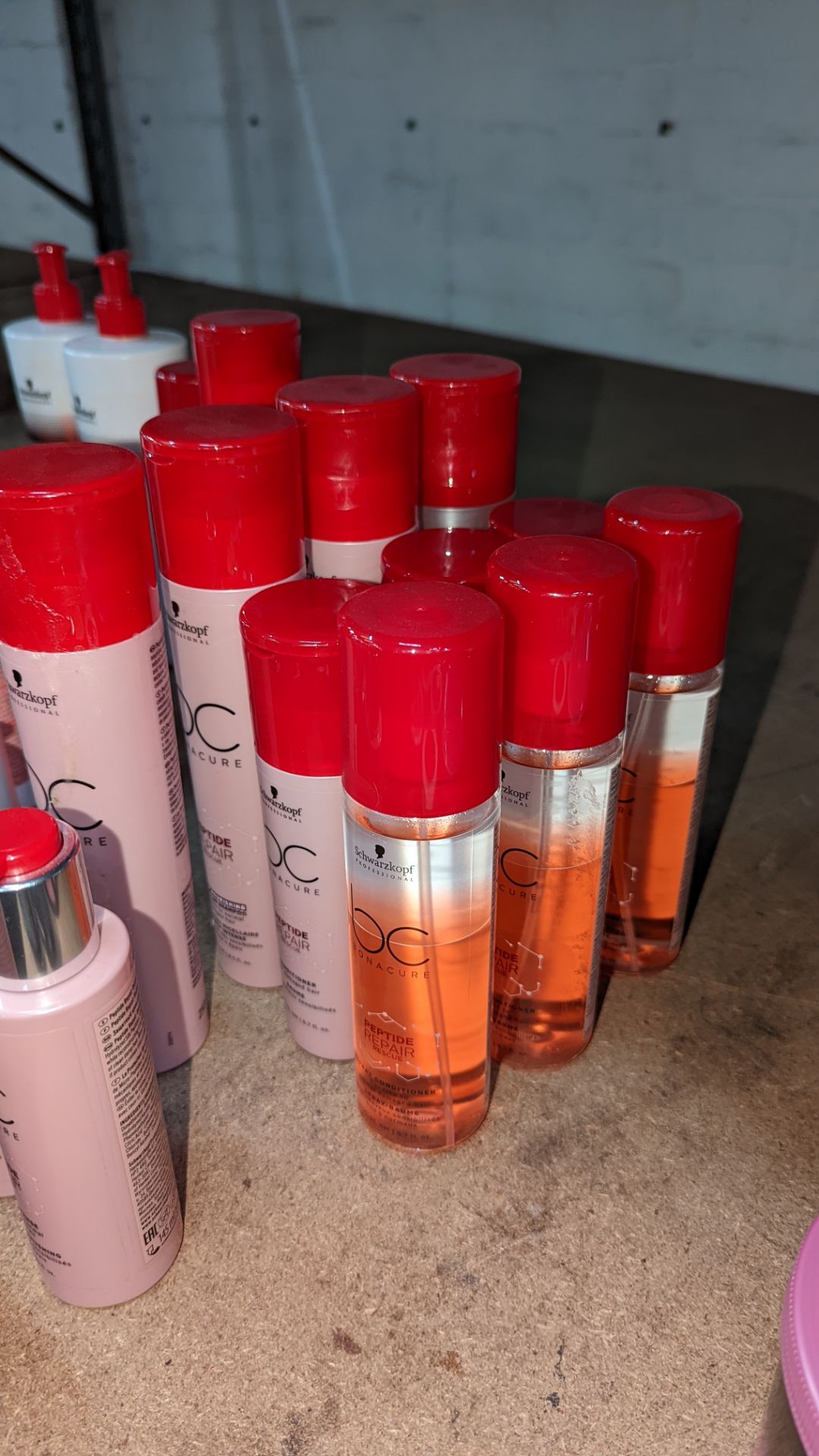 14 assorted bottles & tubes of Schwarzkopf BC Bonacure peptide repair products - Image 5 of 6