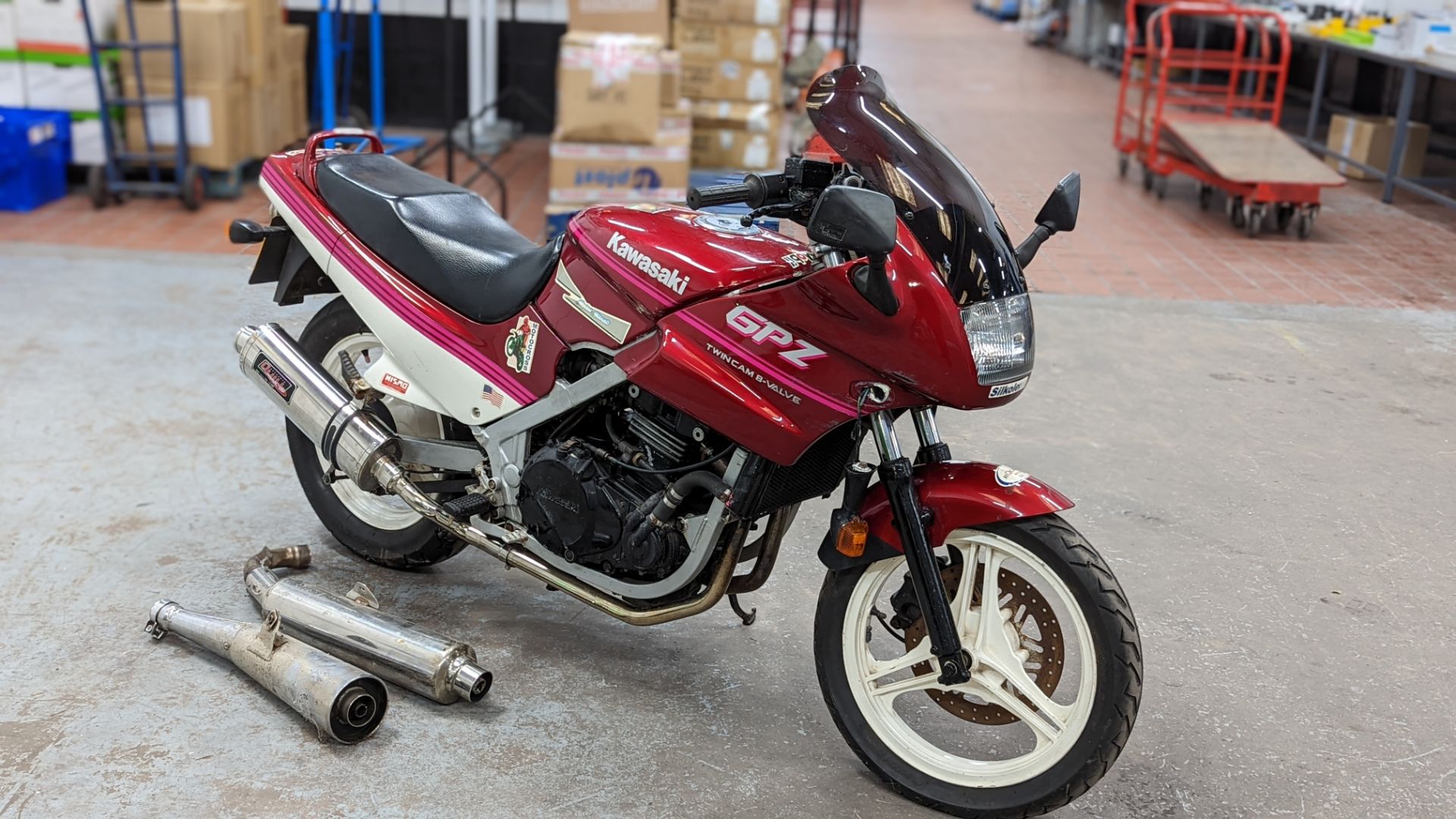 1991 Kawasaki EX500-A5 motorcycle