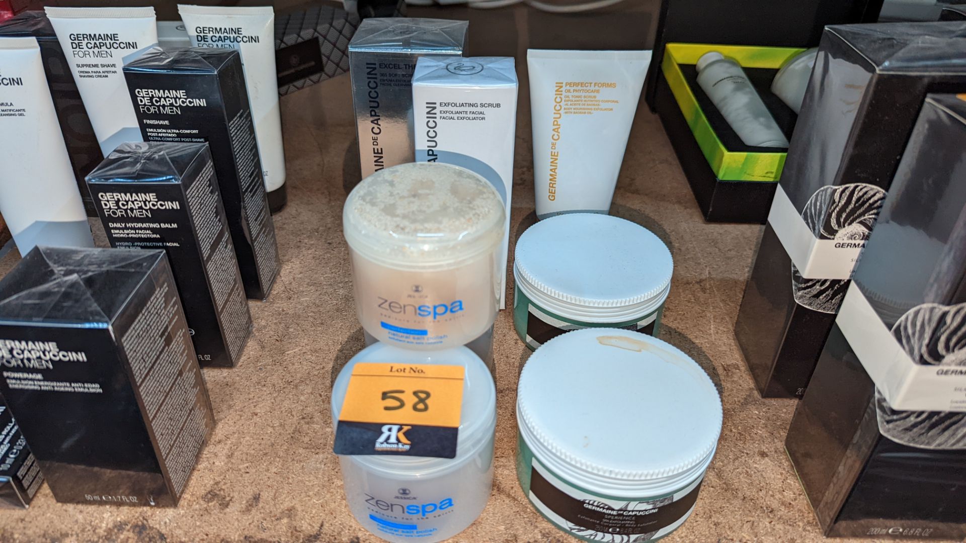 8 off assorted Germaine de Capuccini & Zenspa assorted exfoliators & scrubs - Image 2 of 5