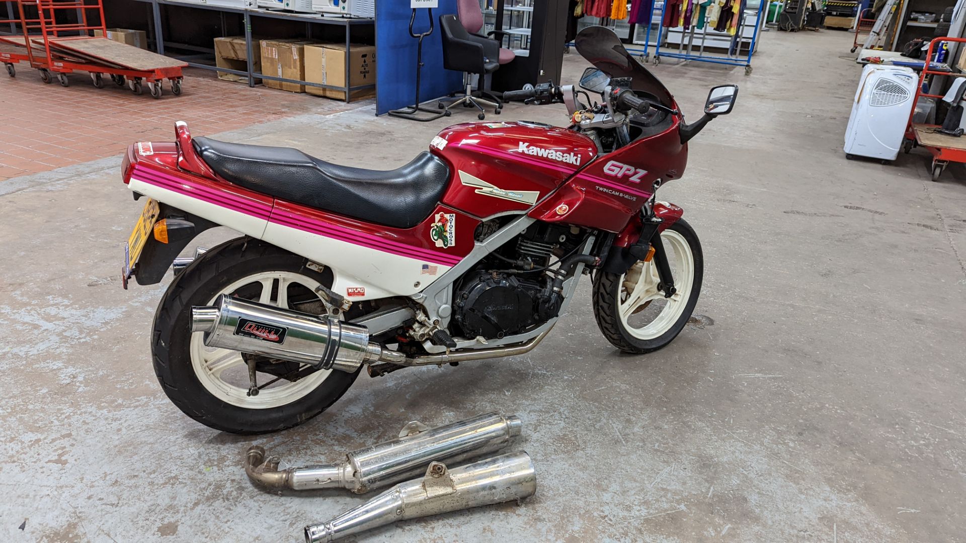 1991 Kawasaki EX500-A5 motorcycle - Image 12 of 27