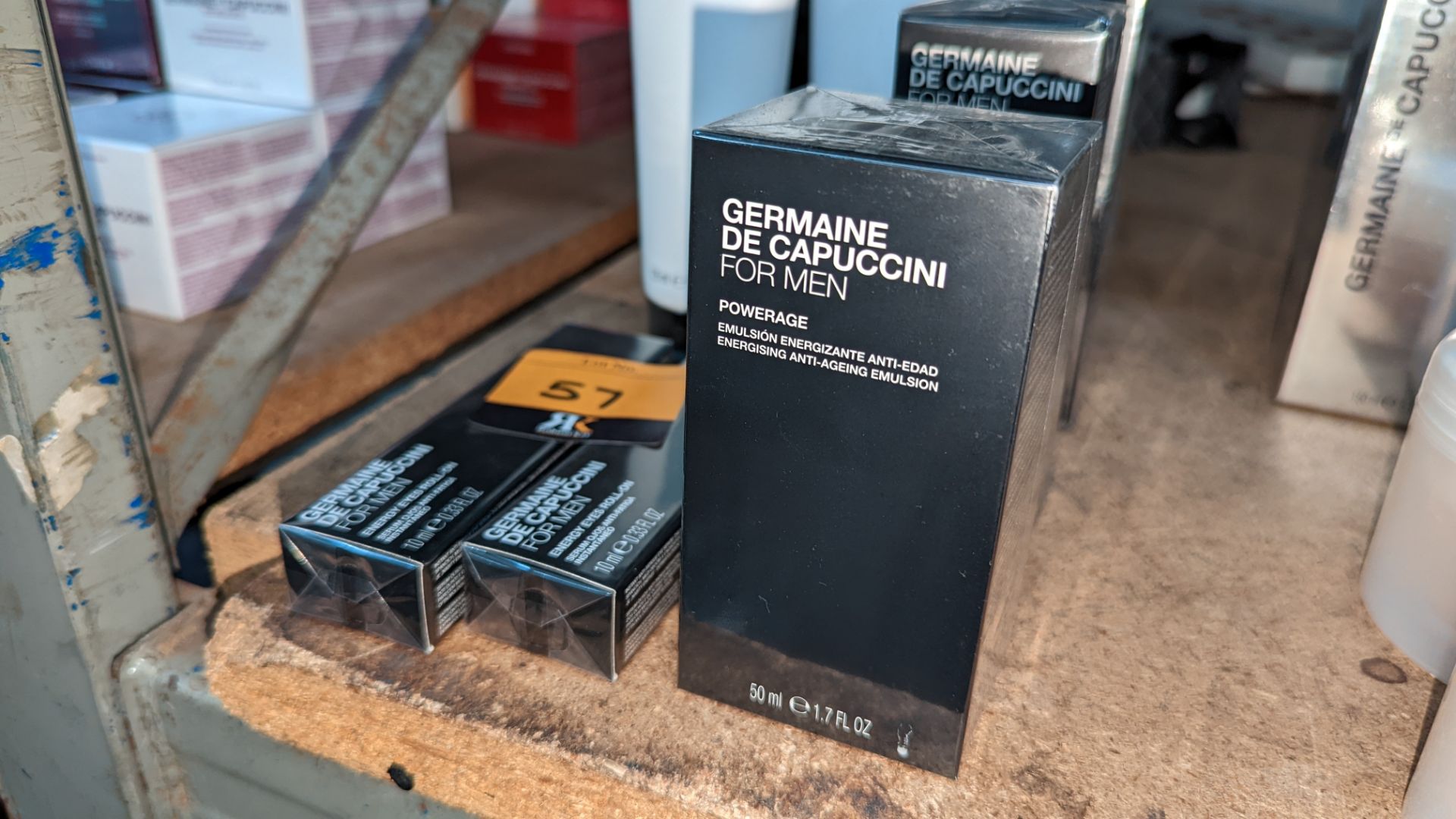 11 off assorted Germaine de Capuccini for Men products including eau de parfum, hydrating balm, Ener - Image 4 of 6