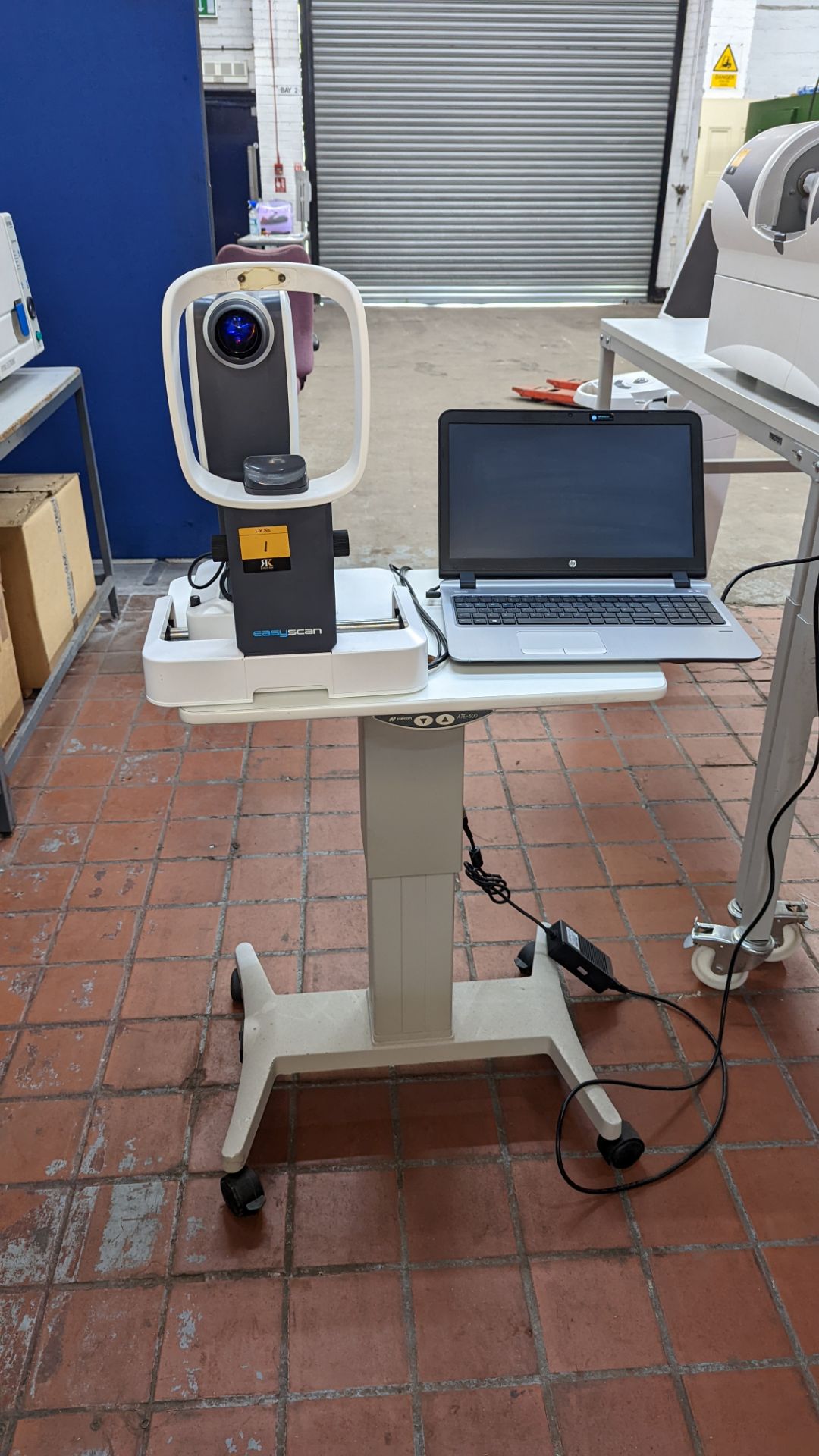 EasyScan digital retinal imaging scanner, including HP laptop computer and Topcon ATE-600 motorized - Image 38 of 42