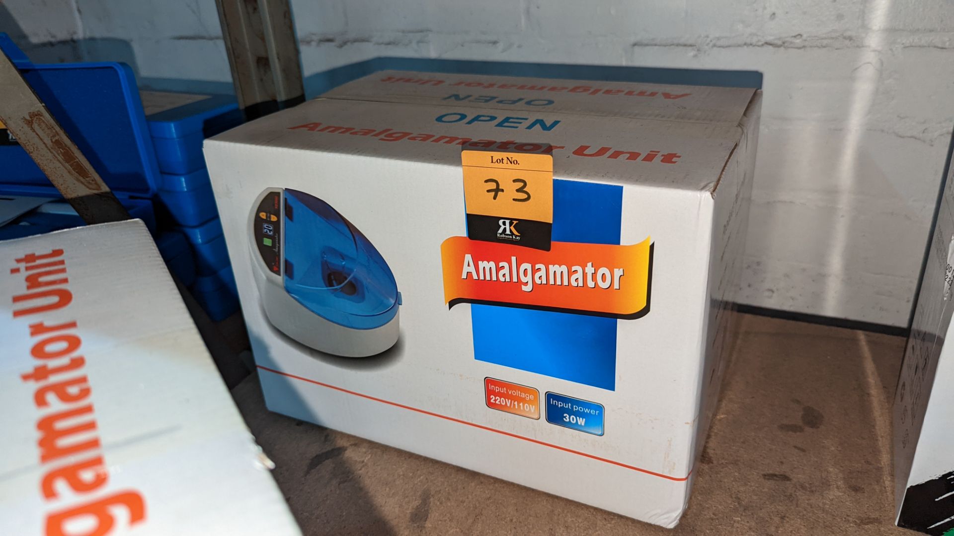 Amalgamator unit