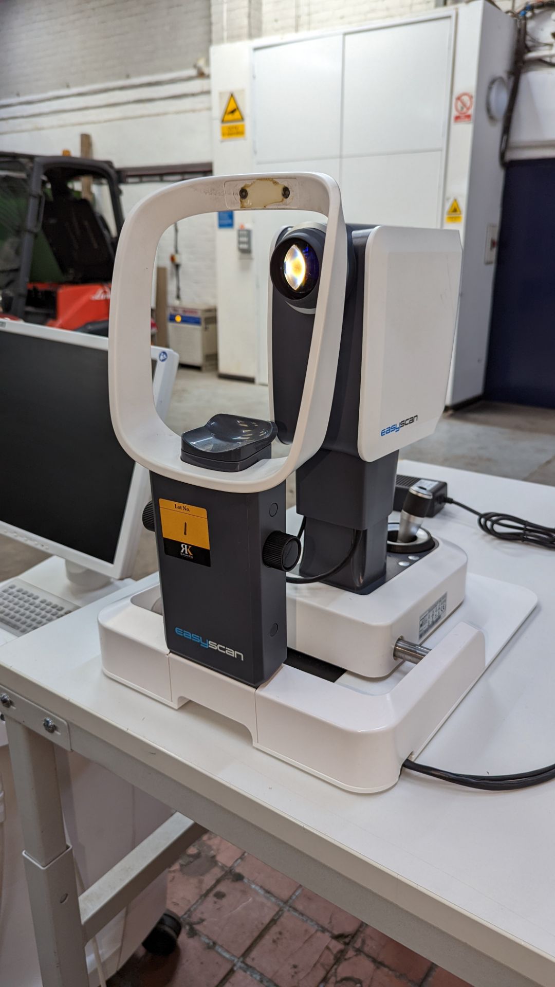 EasyScan digital retinal imaging scanner, including HP laptop computer and Topcon ATE-600 motorized - Image 14 of 42