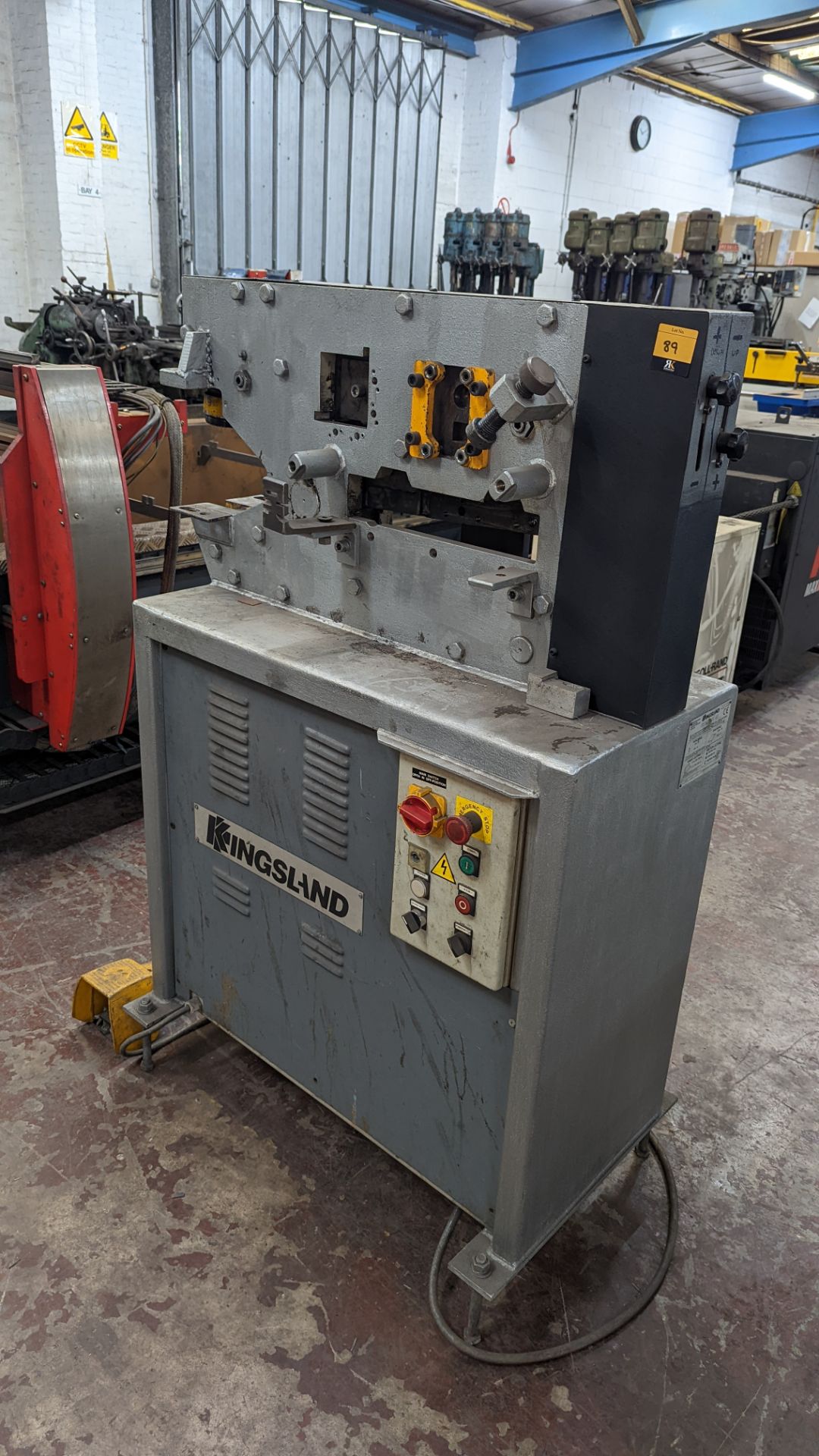 Kingsland Compact 40 steelworker (punching, shearing, angle cutting & section cutting) - Image 17 of 17