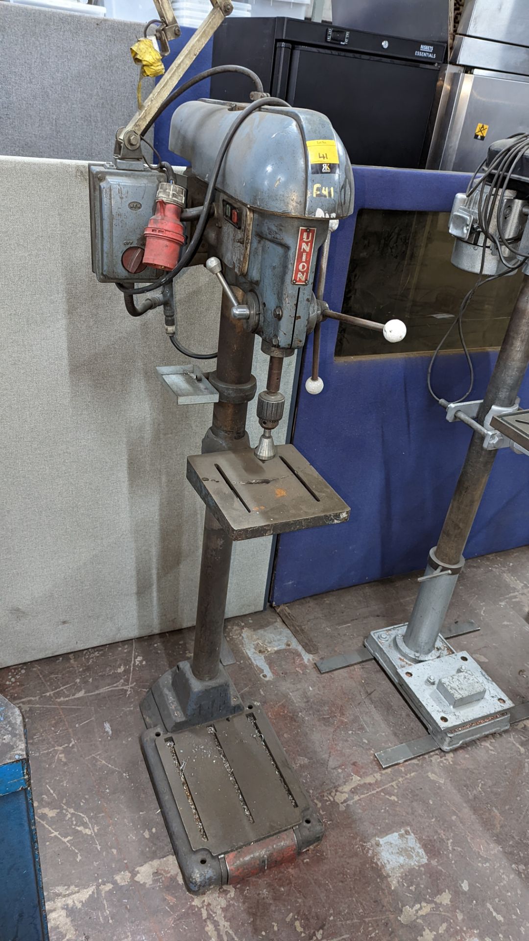 Union floor standing pillar drill - Image 5 of 5