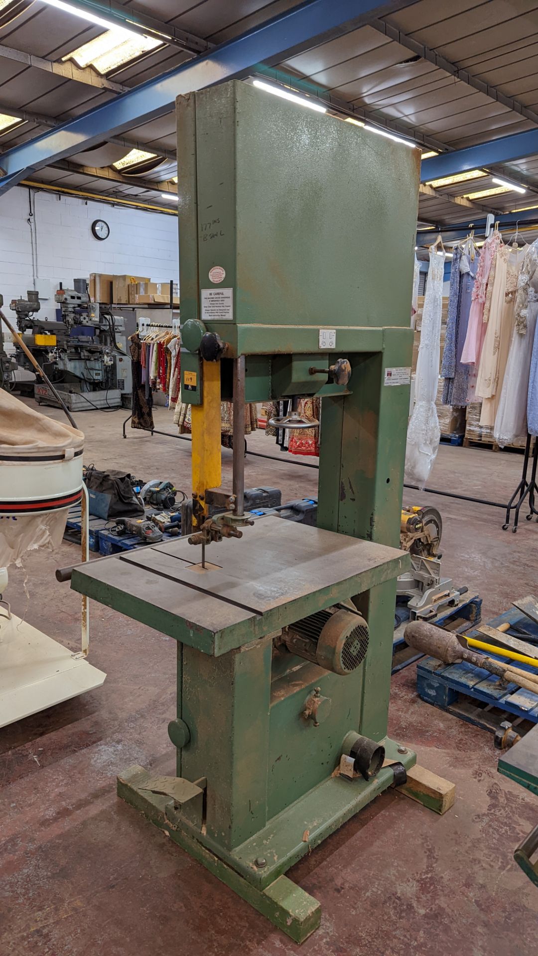 Wadkin floor standing vertical bandsaw Type C6 92866