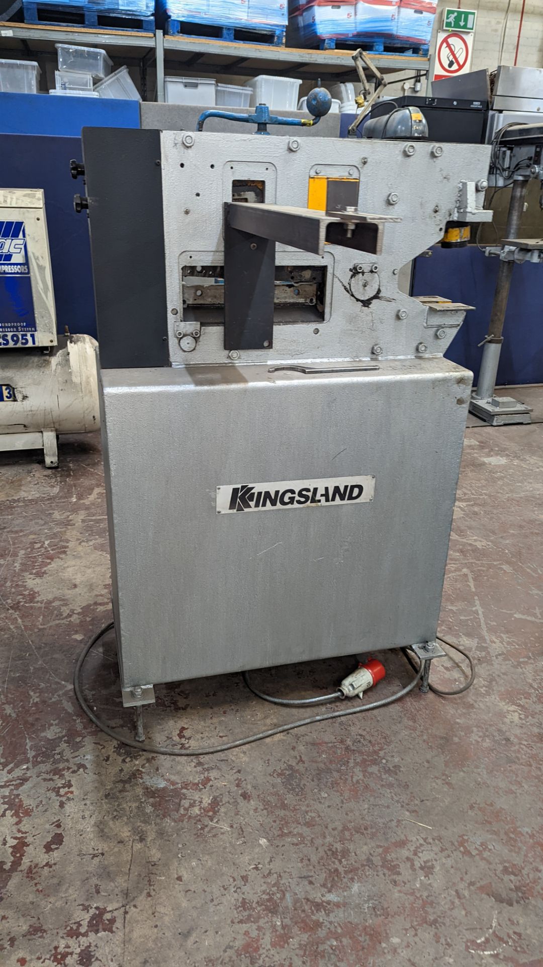 Kingsland Compact 40 steelworker (punching, shearing, angle cutting & section cutting) - Image 9 of 17