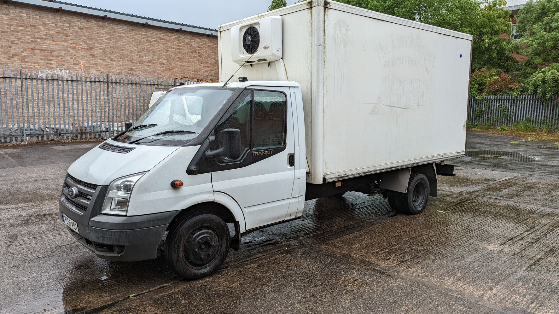 YC58 VOT Ford Transit 115 T350L RWD refrigerated box van, 6 speed manual gearbox, 2402cc diesel engi