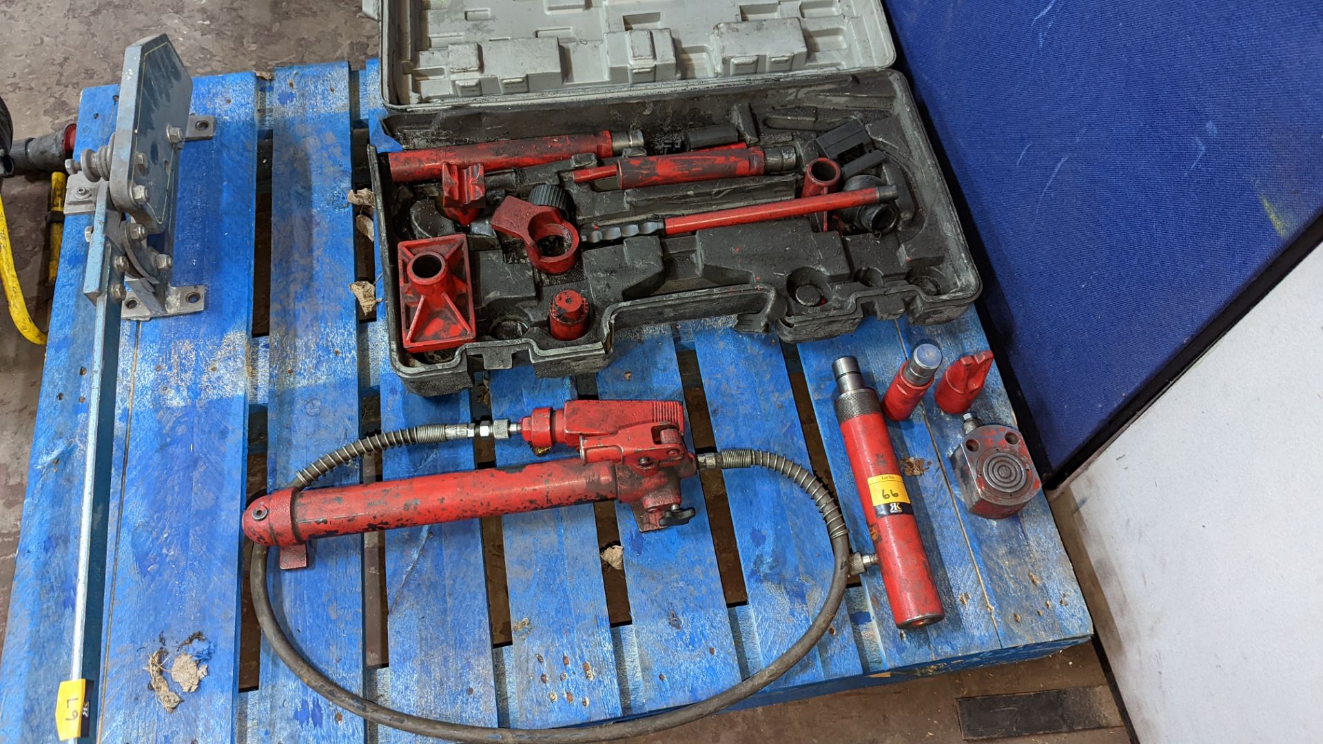 10 ton capacity hydraulic body frame repair air kit, as pictured - Image 10 of 10