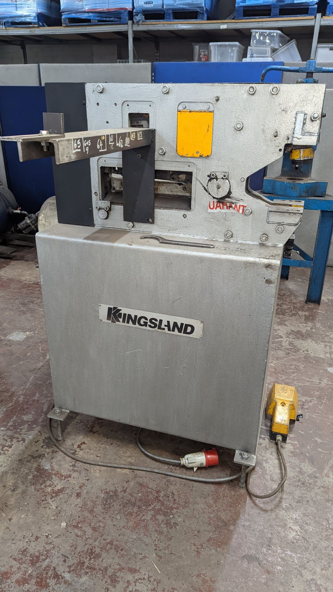 Kingsland Compact 40 steelworker (punching, shearing, angle cutting & section cutting) - Image 7 of 17