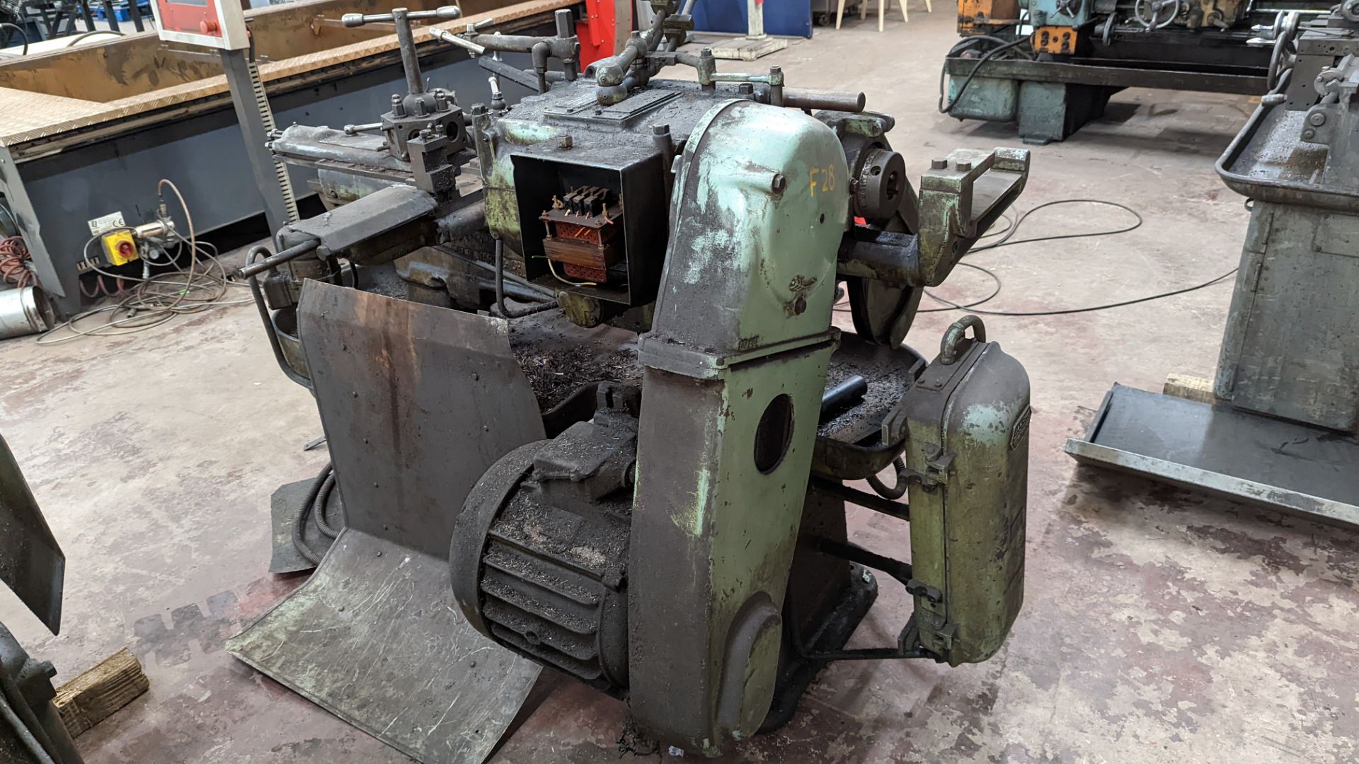 Ward No. 2A lathe - Image 8 of 15