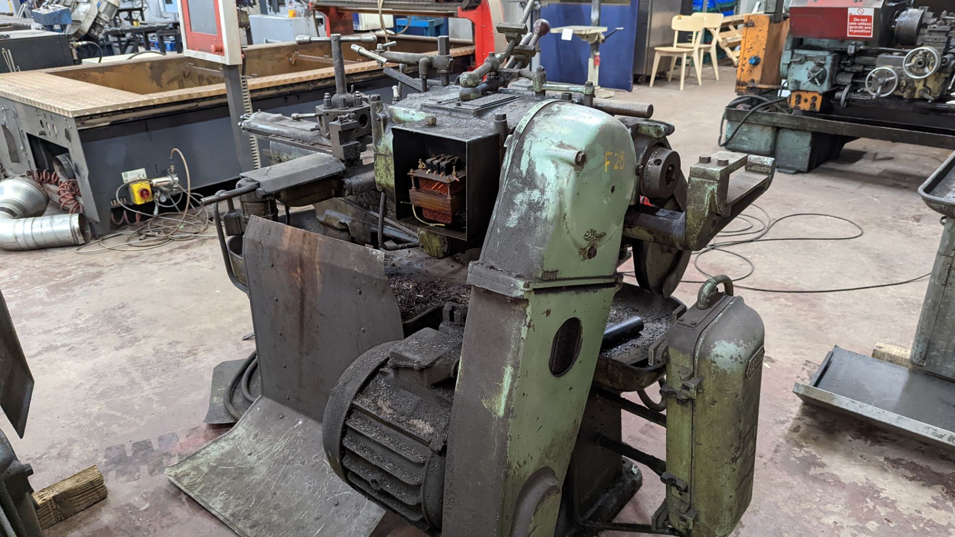 Ward No. 2A lathe - Image 7 of 15