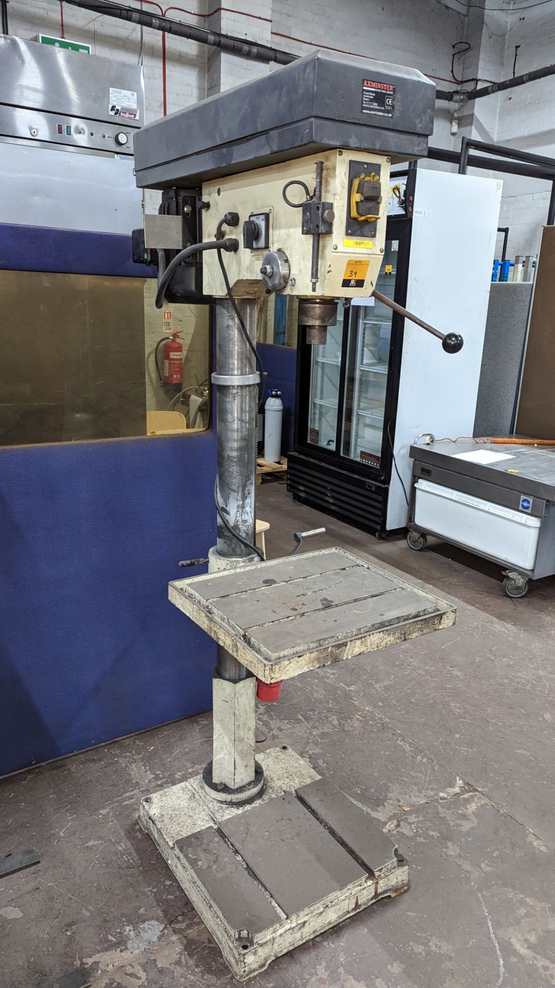 Axminster Plus 12 speed drill press model HD25F3 - Image 4 of 5