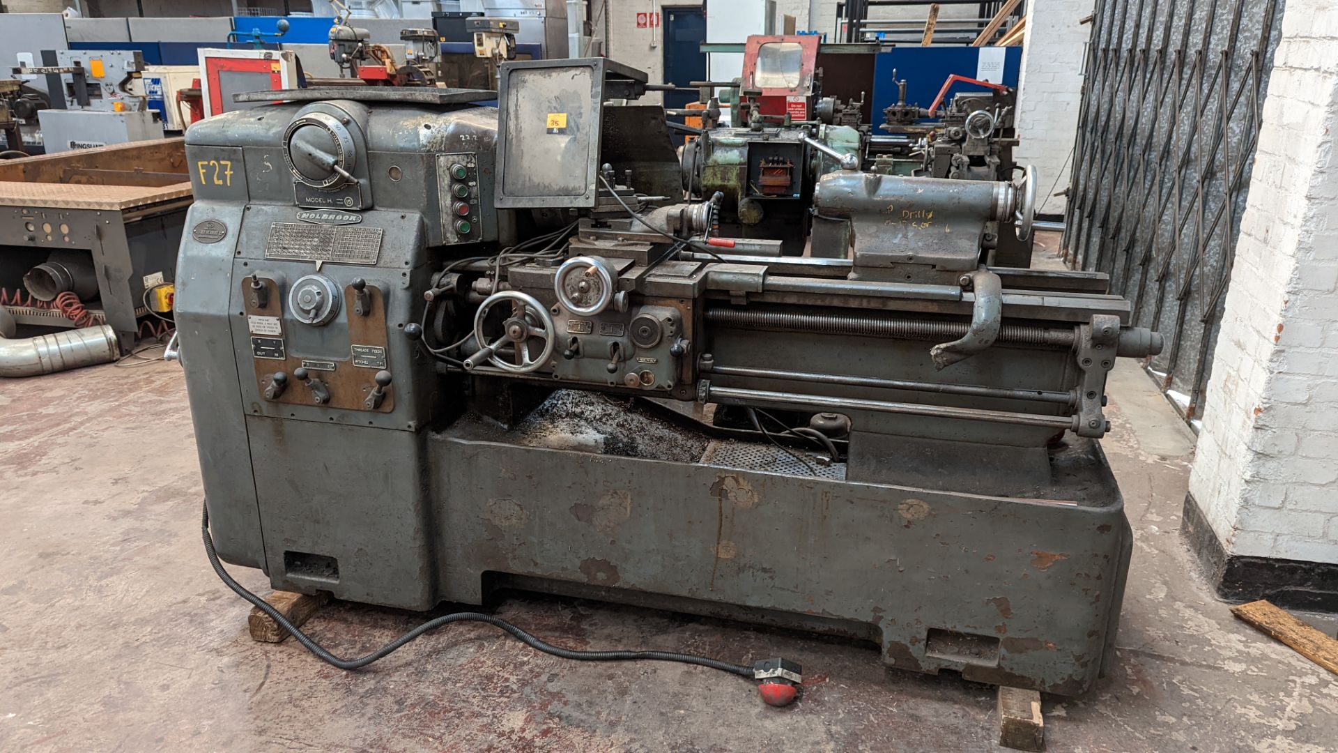 Holbrook model H (15) lathe