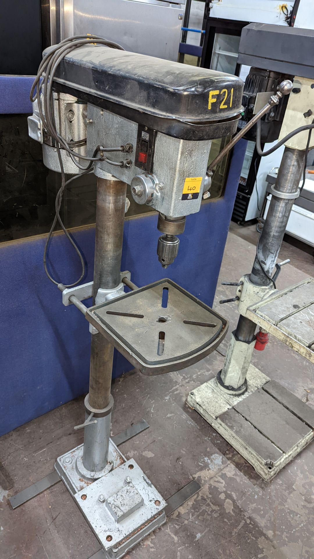 Clarke metalworker floor standing pillar drill - Image 5 of 5