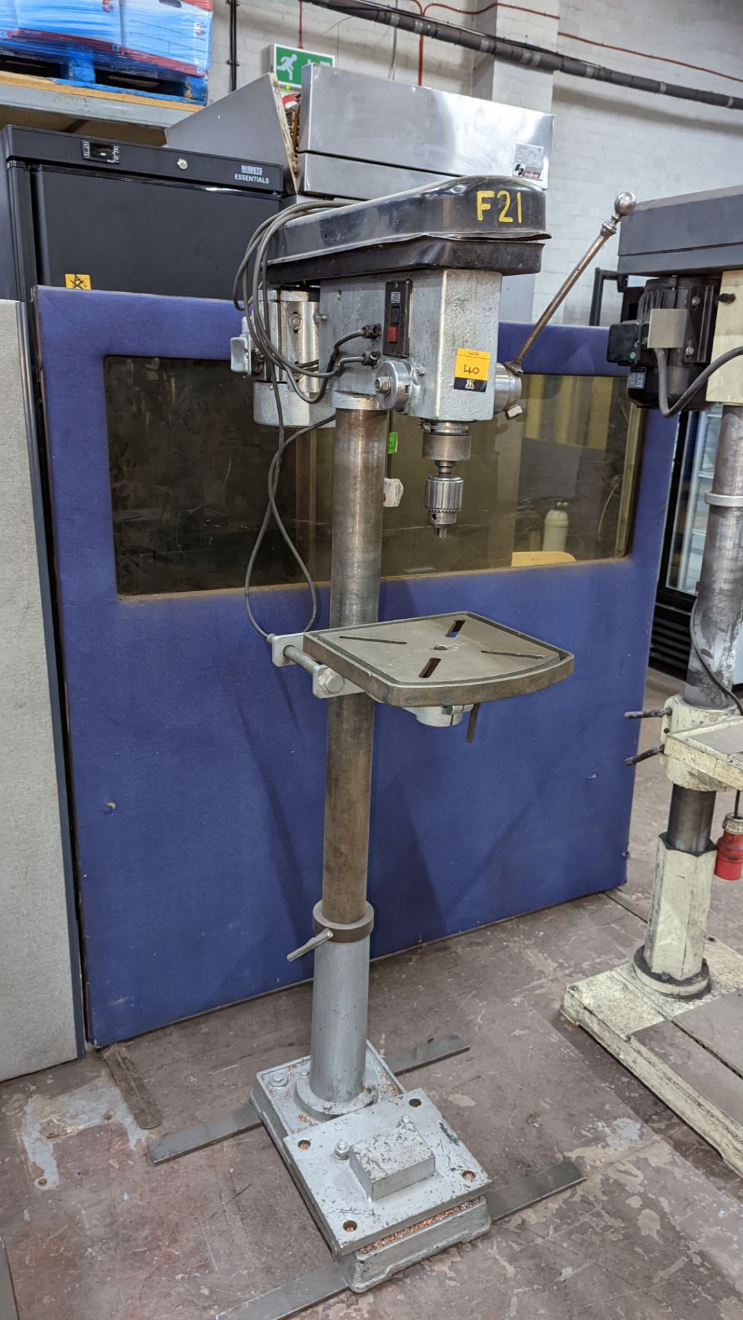 Clarke metalworker floor standing pillar drill - Image 3 of 5