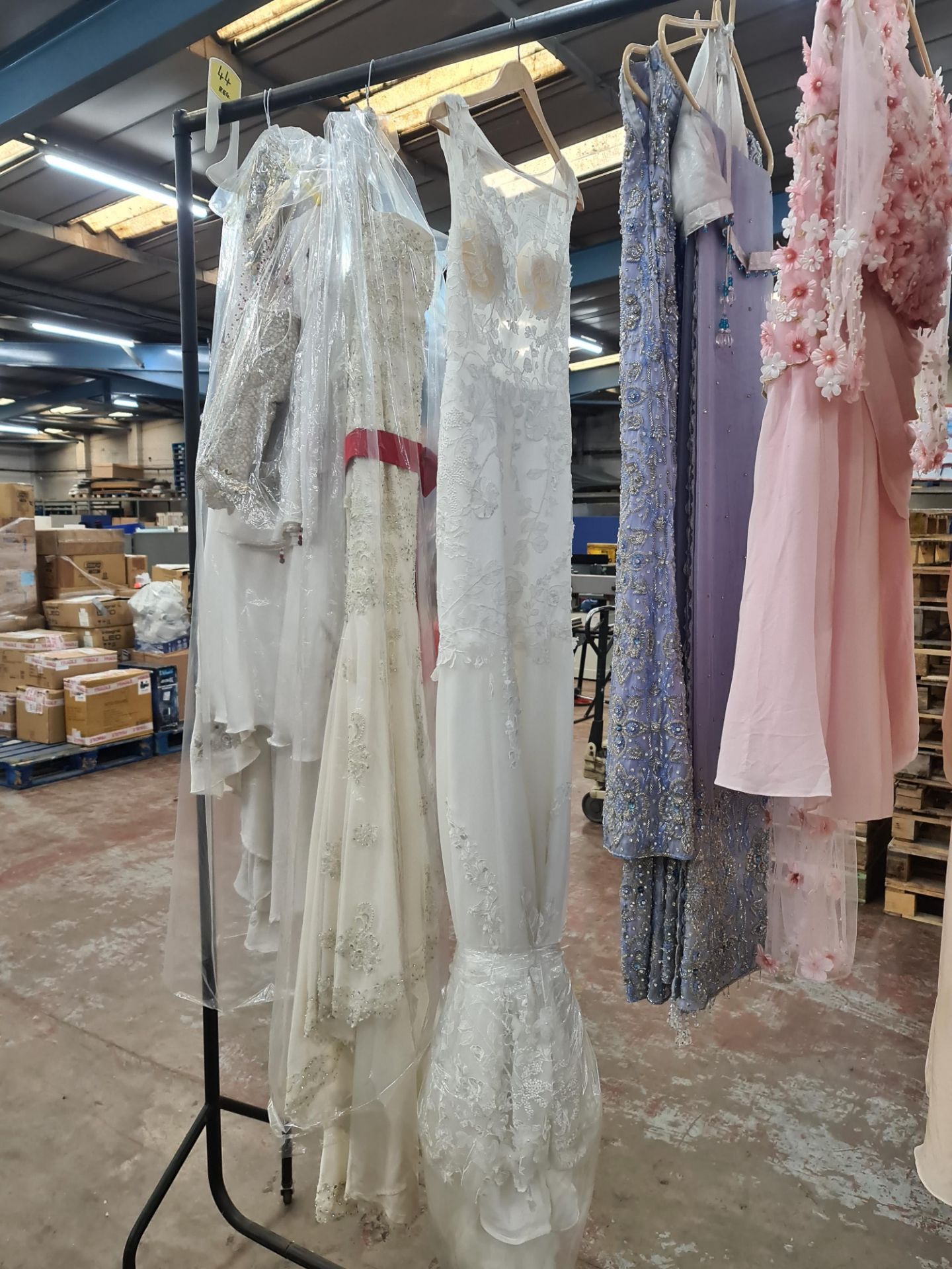 Large quantity of Asian wedding/partywear. This lot comprises the total residual stock-in-trade fro - Image 12 of 60