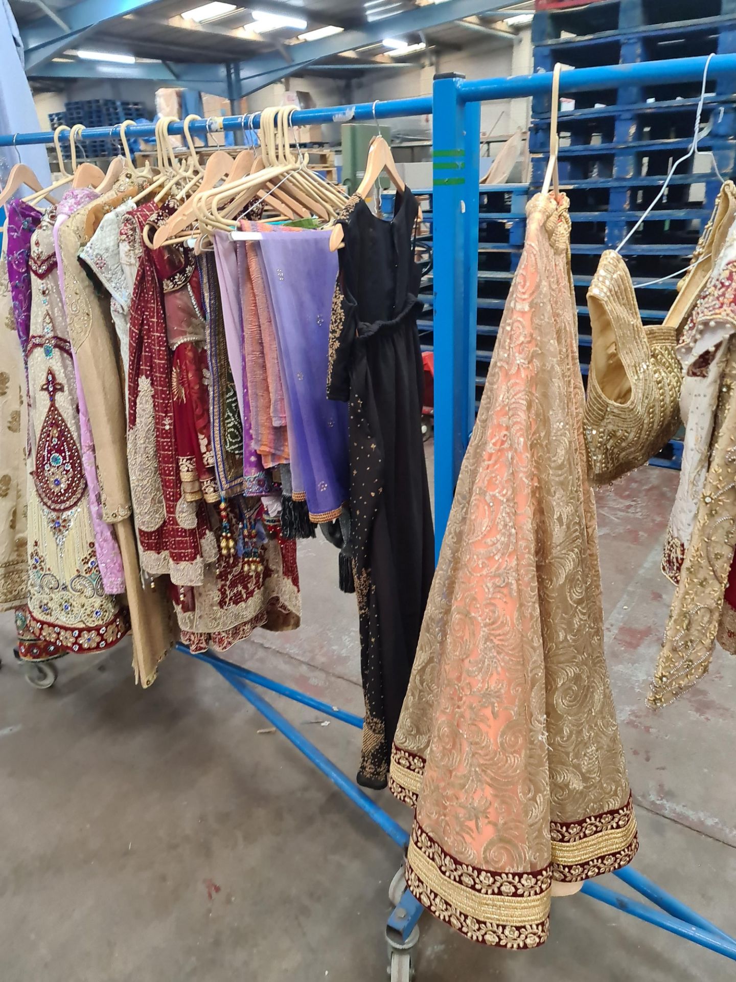 Large quantity of Asian wedding/partywear. This lot comprises the total residual stock-in-trade fro - Image 4 of 60