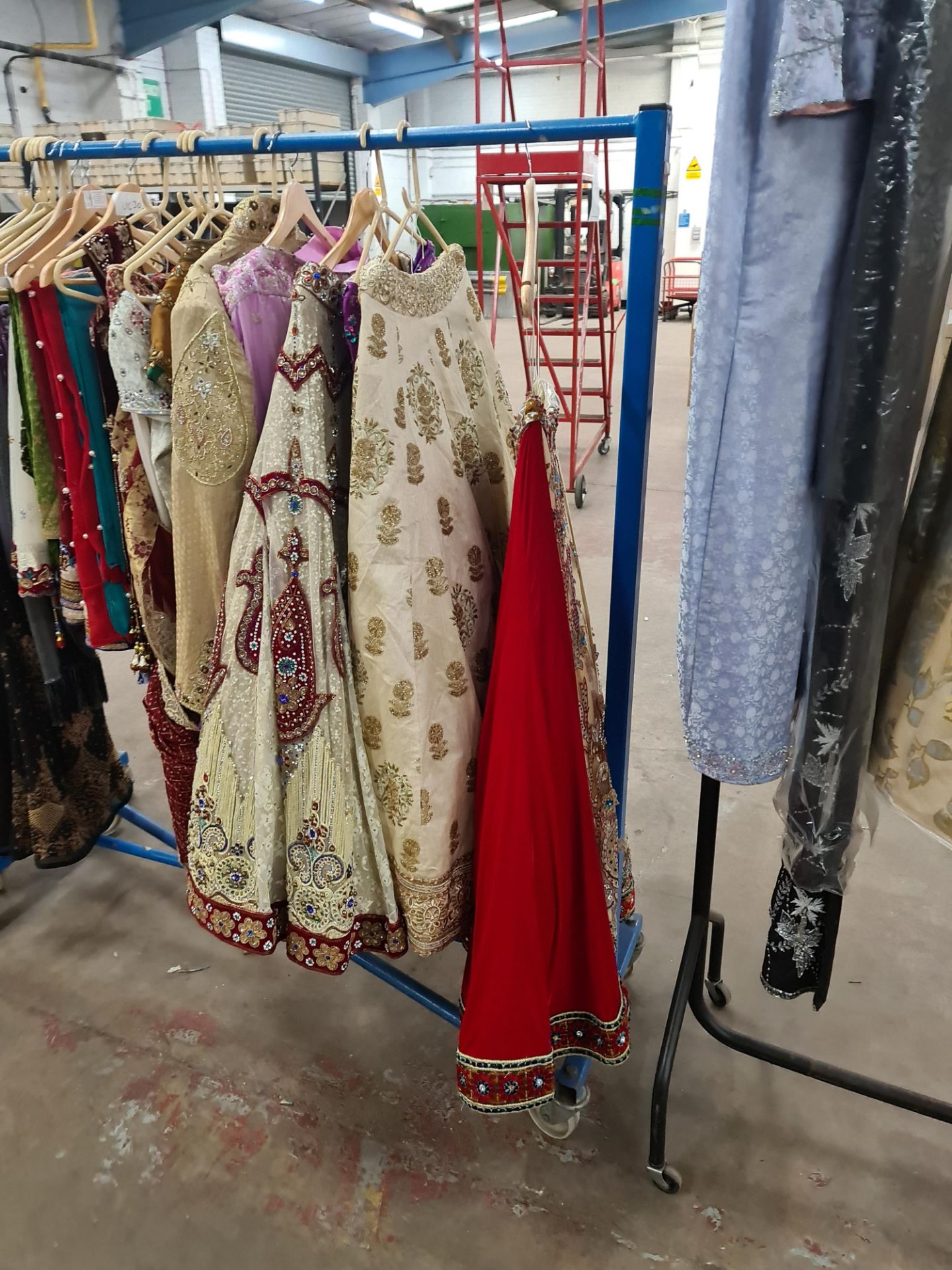 Large quantity of Asian wedding/partywear. This lot comprises the total residual stock-in-trade fro - Image 18 of 60