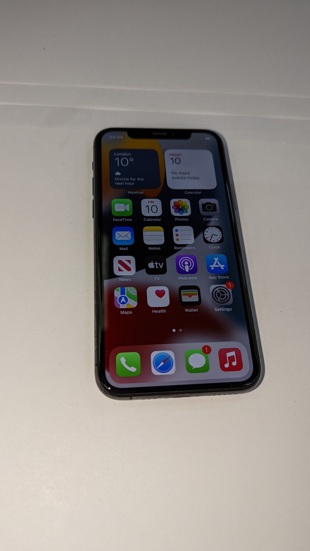 Apple iPhone 11 Pro, 256GB capacity, model MWC72B/A. NB no charger, ancillaries or box - Image 3 of 9