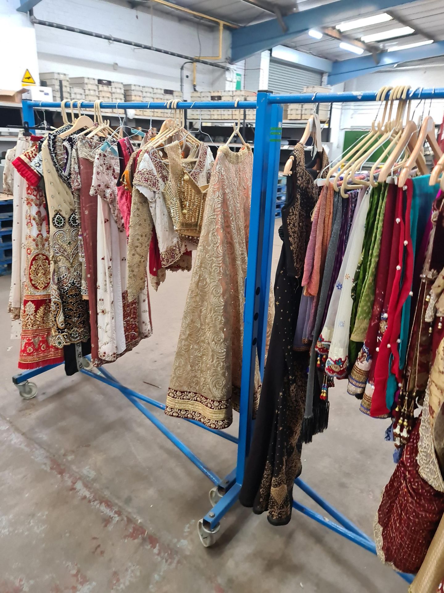 Large quantity of Asian wedding/partywear. This lot comprises the total residual stock-in-trade fro - Image 20 of 60