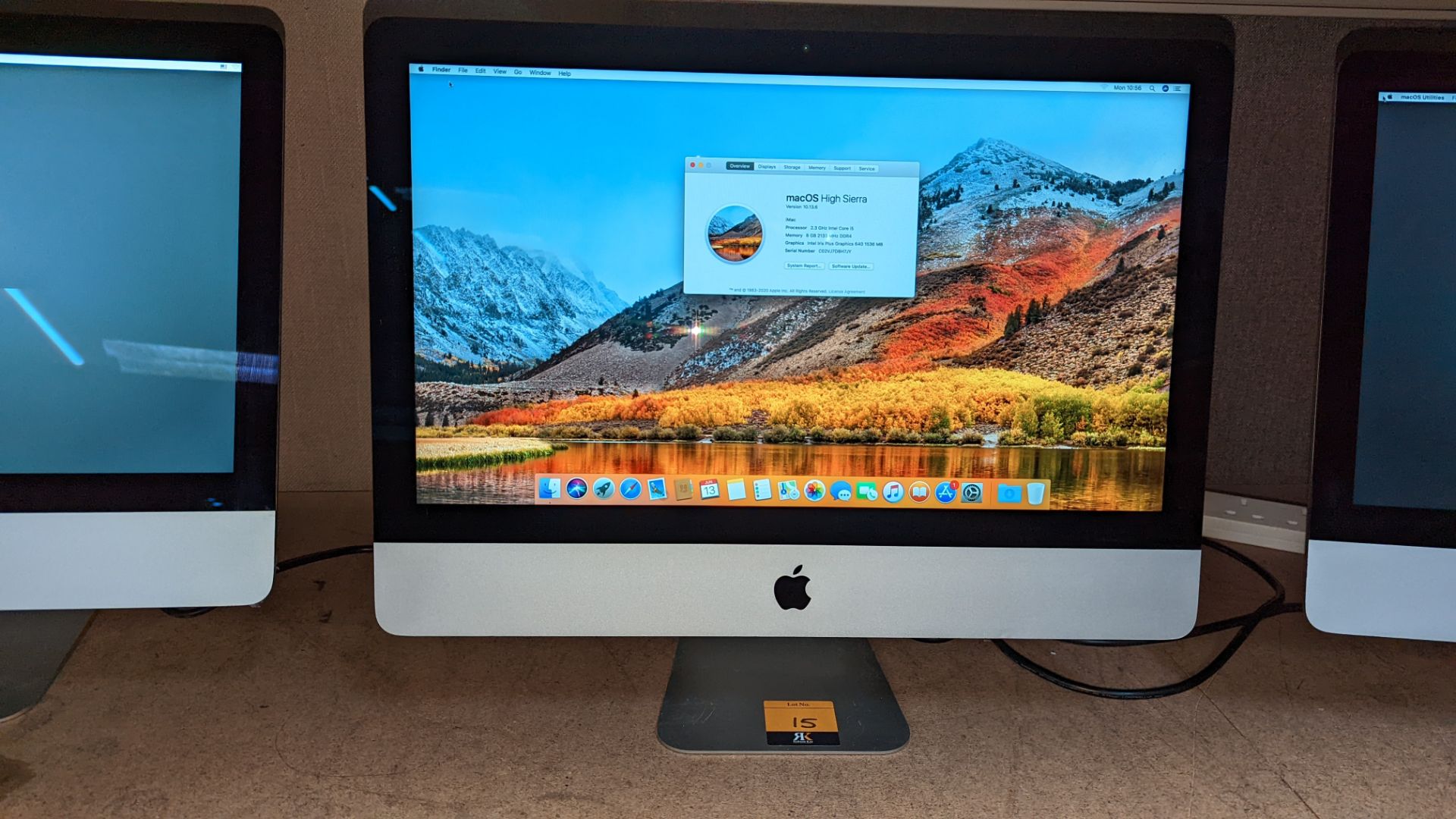 Apple 21.5" iMac model A1418 EMC 3068 with 2.3GHz dual core i5 processor, 8GB RAM, 1TB hard drive, e - Image 2 of 10