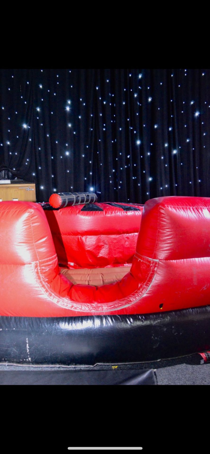 Rock & roller inflatable - this item is understood to have damage in several places which it is esti