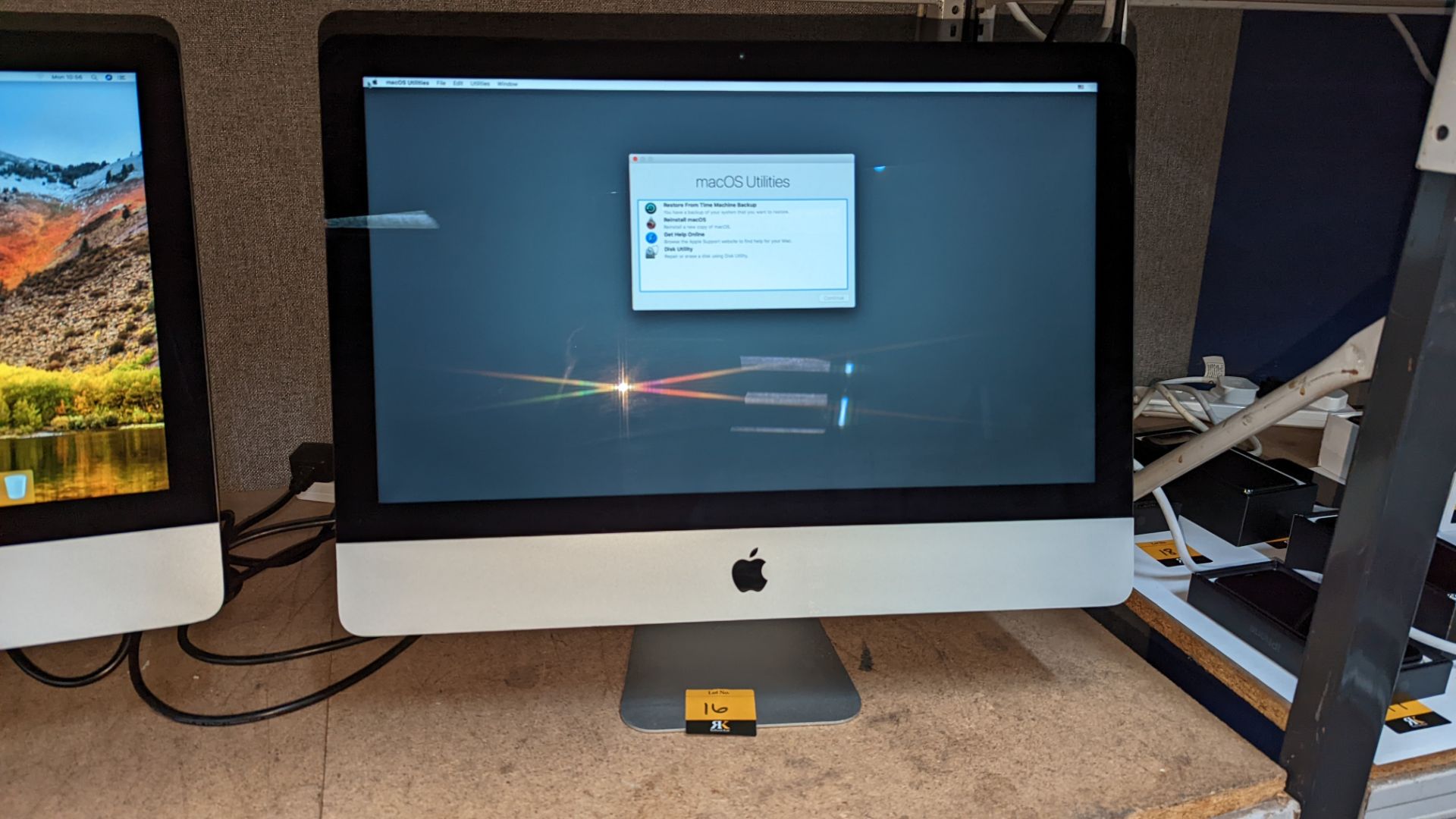 Apple 21.5" iMac model A1418 EMC 3068 with 2.3GHz dual core i5 processor, 8GB RAM, 1TB hard drive, e - Image 9 of 9