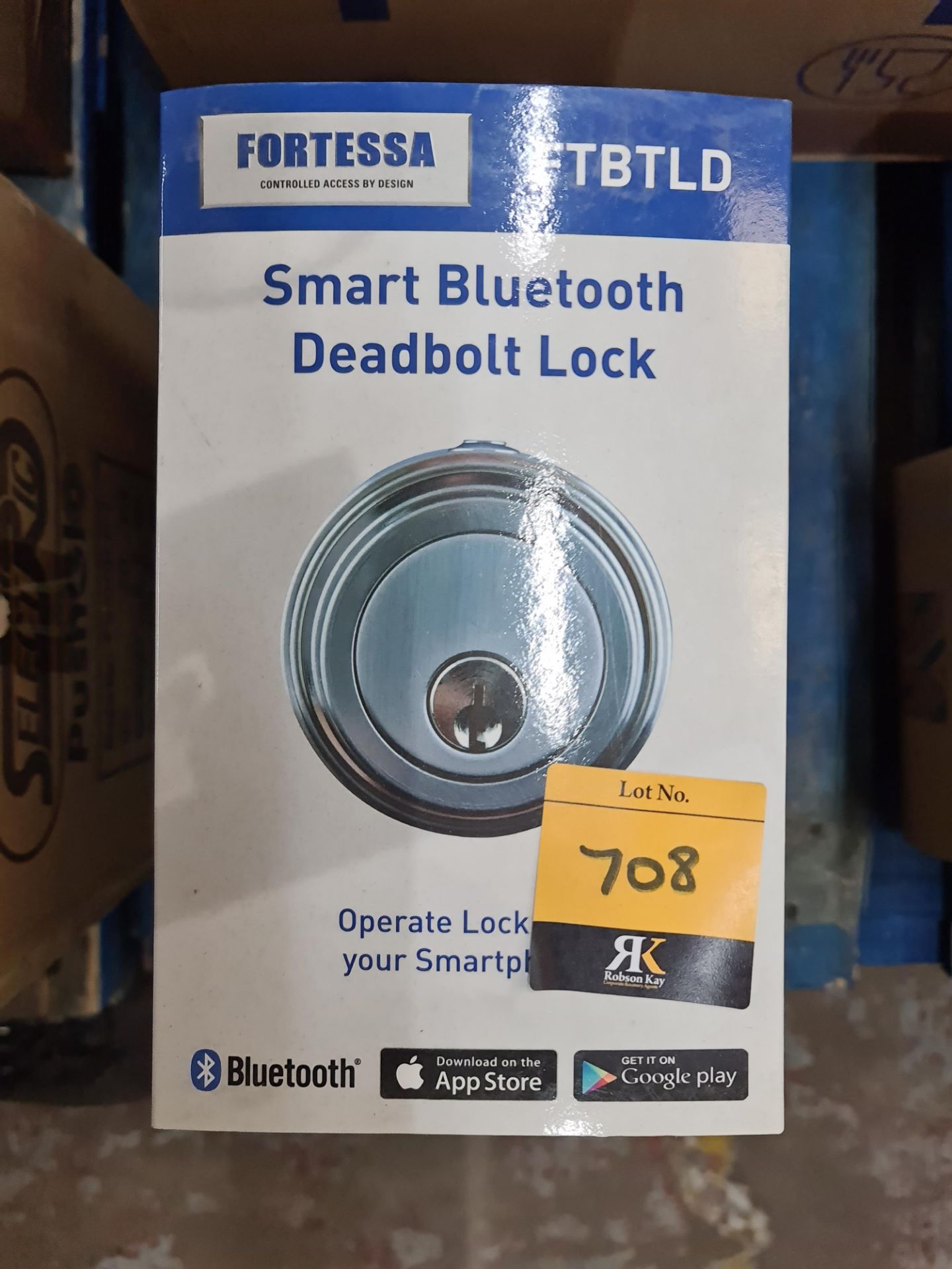 3 off Fortessa Smart Bluetooth dead bolt lock systems