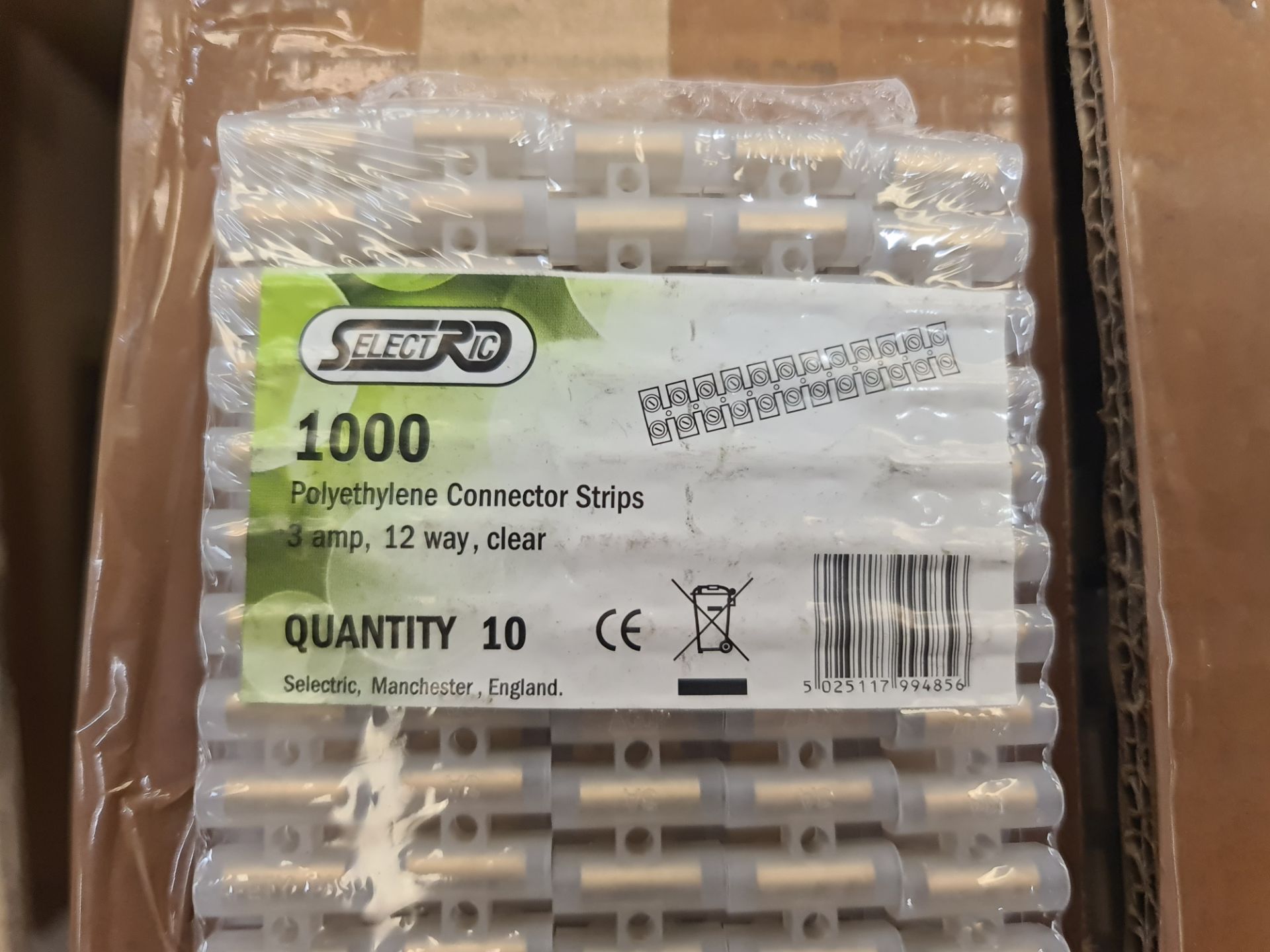 3 boxes of cable connection strips