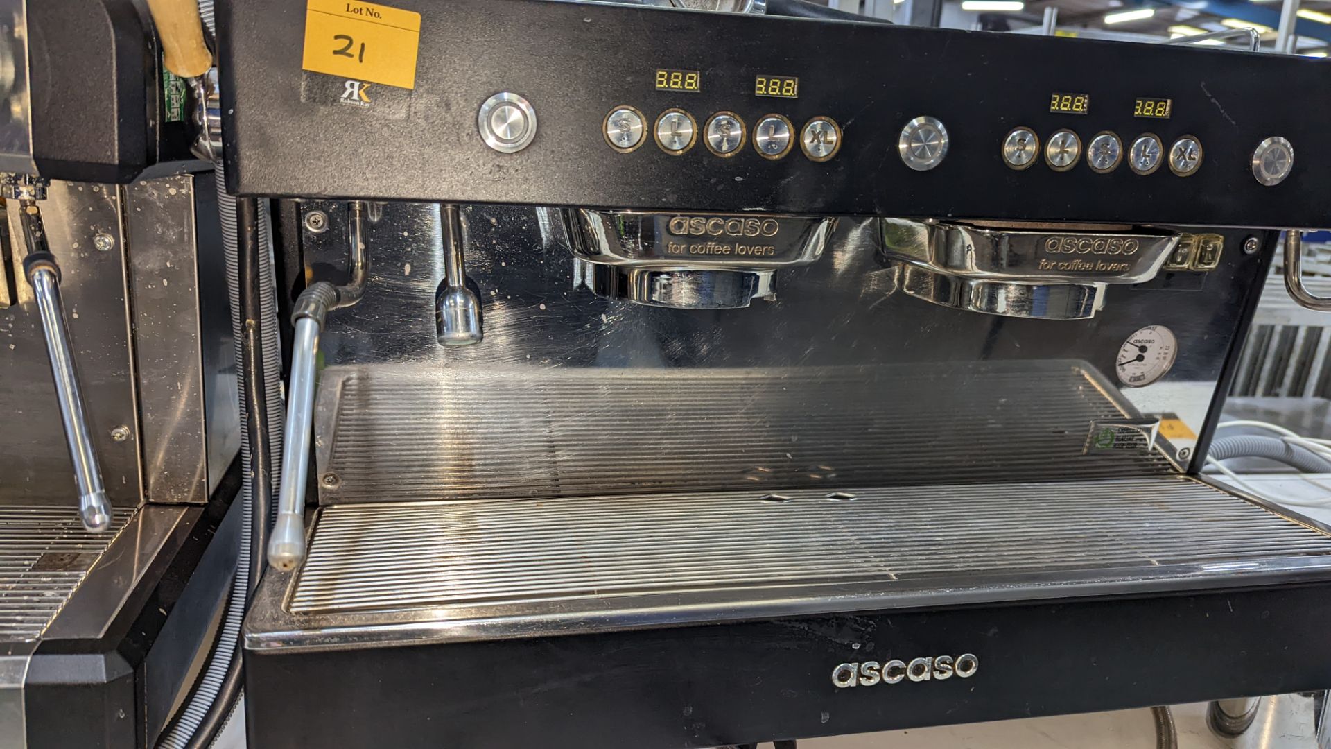 Ascaso 2 Group commercial coffee machine including ancillaries as pictured - Image 6 of 15